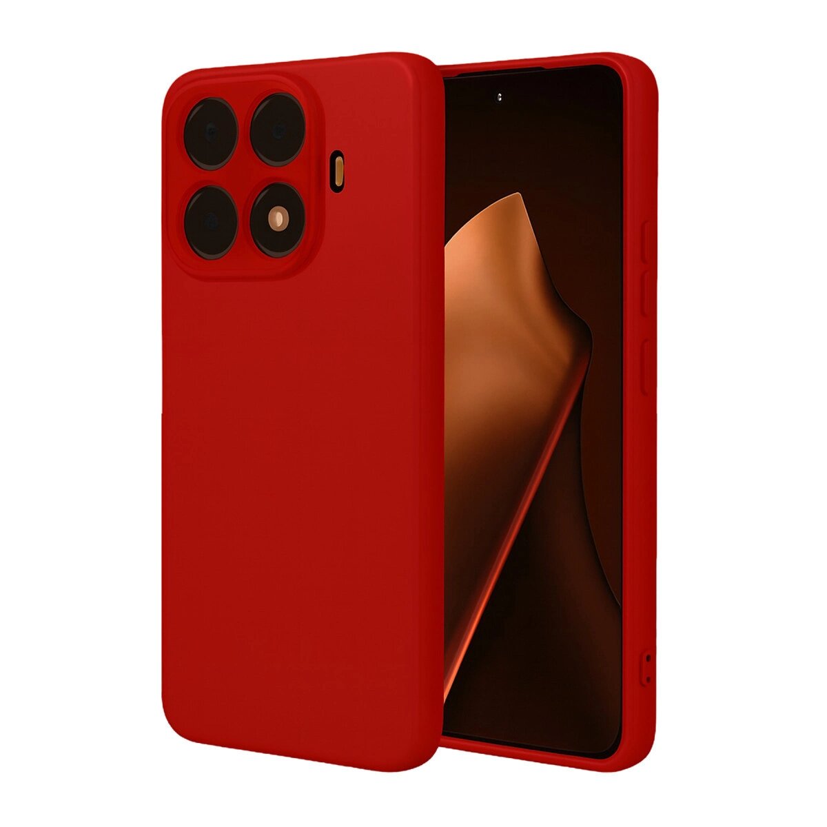 Xiaomi Mi 15t Pro Nano İçi Kadife Silikon - Kırmızı Xiaomi Mi 15t Pro Nano İçi Kadife Silikon - Kırmızı