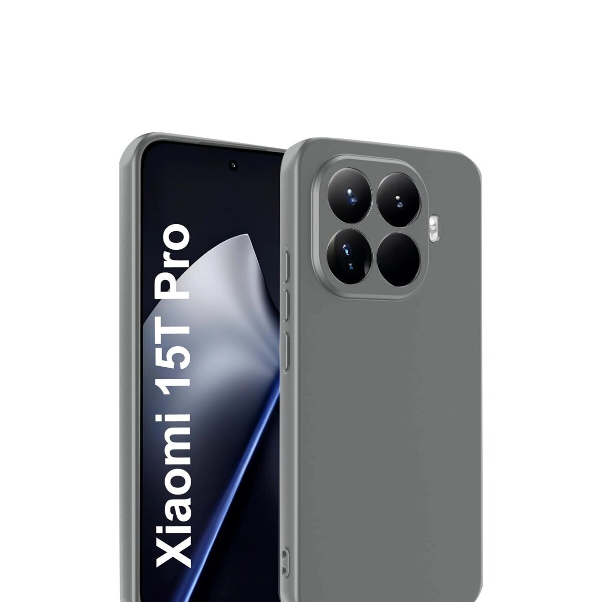 Xiaomi Mi 15t Pro First Silikon - Gri Xiaomi Mi 15t Pro First Silikon - Gri
