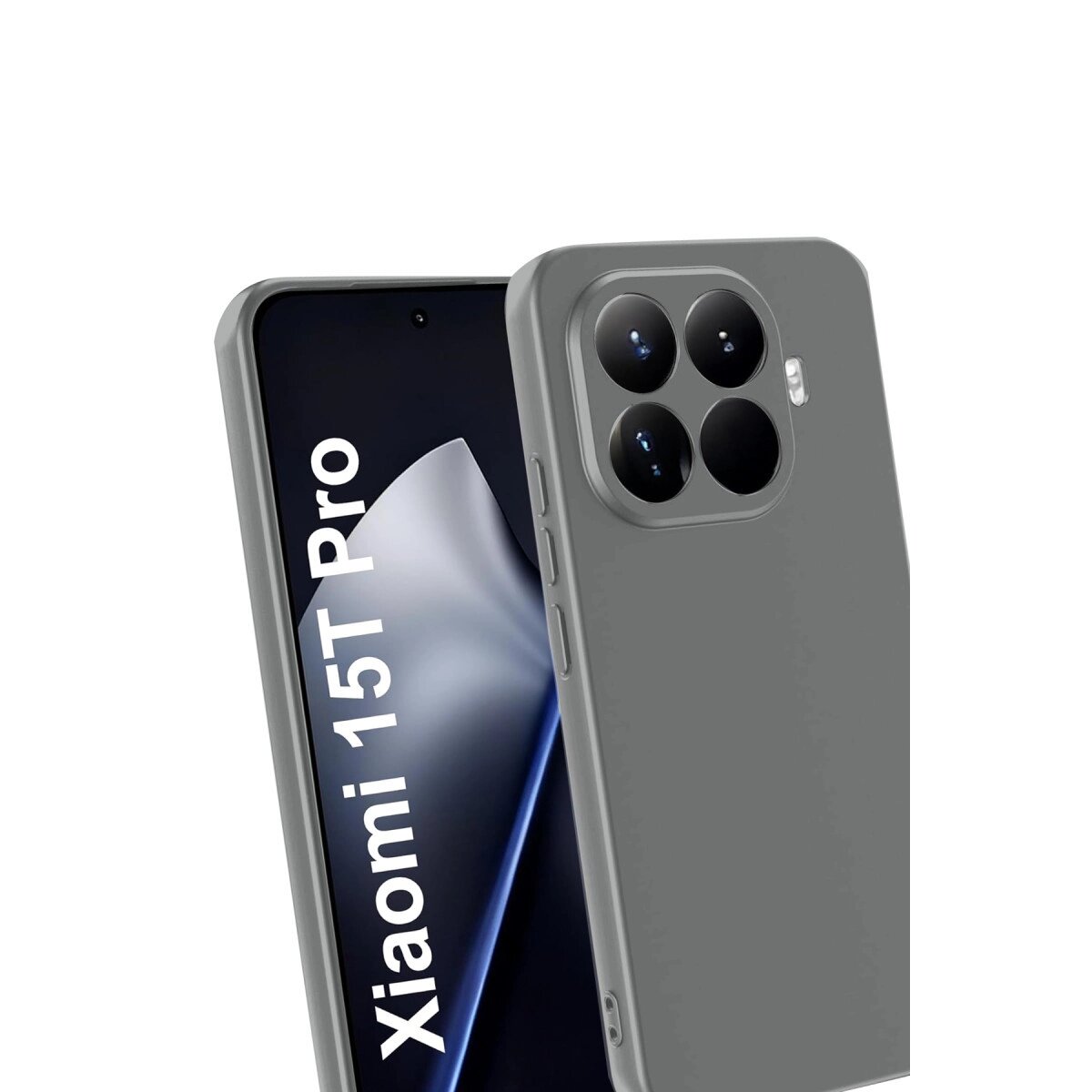 Xiaomi Mi 15t Pro First Silikon - Gri Xiaomi Mi 15t Pro First Silikon - Gri