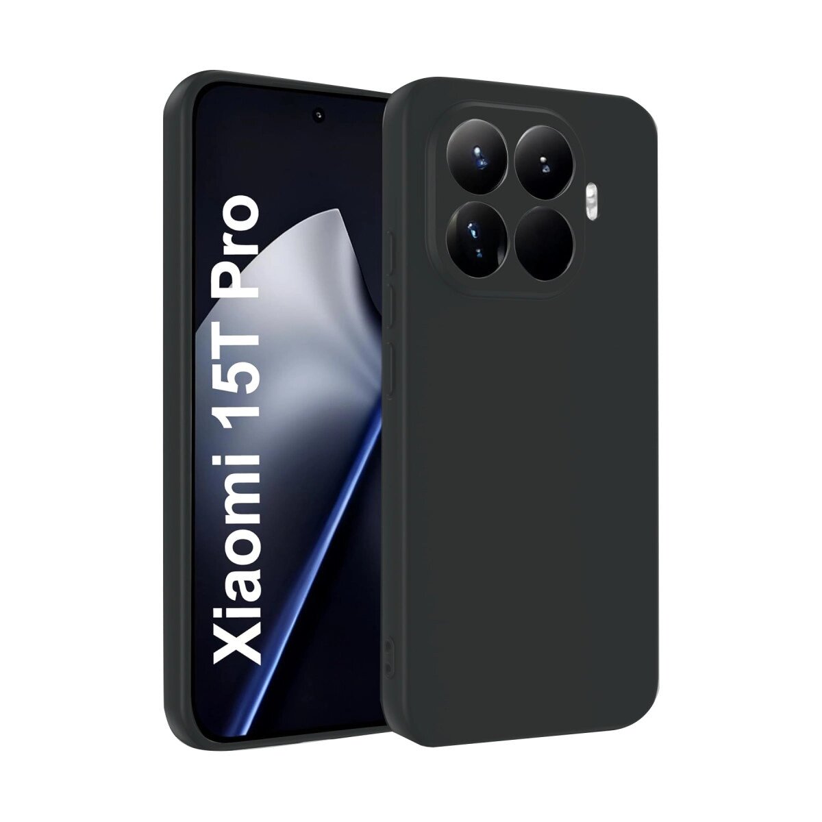 Xiaomi Mi 15t Pro First Silikon - Siyah Xiaomi Mi 15t Pro First Silikon - Siyah