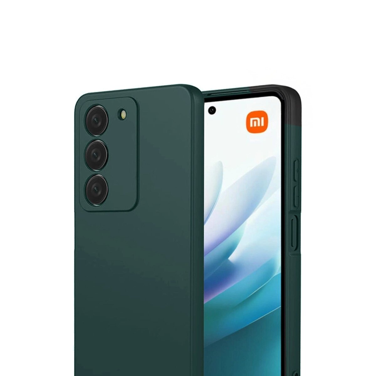 Xiaomi Redmi 15 4g First Silikon - Koyu Yeşil Xiaomi Redmi 15 4g First Silikon - Koyu Yeşil