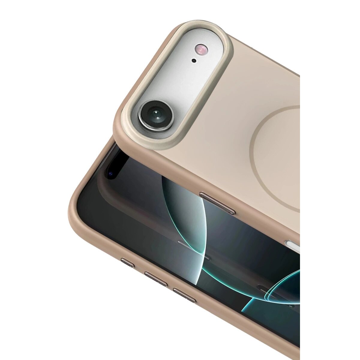 Joko Apple İphone 17 Air Neva Magsafe Kapak - Gold Joko Apple İphone 17 Air Neva Magsafe Kapak - Gold