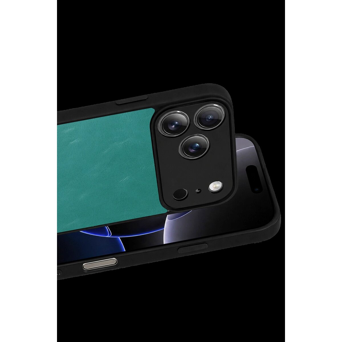 Apple İphone 17 Pro Aras Deri Kapak - Açık Yeşil Apple İphone 17 Pro Aras Deri Kapak - Açık Yeşil