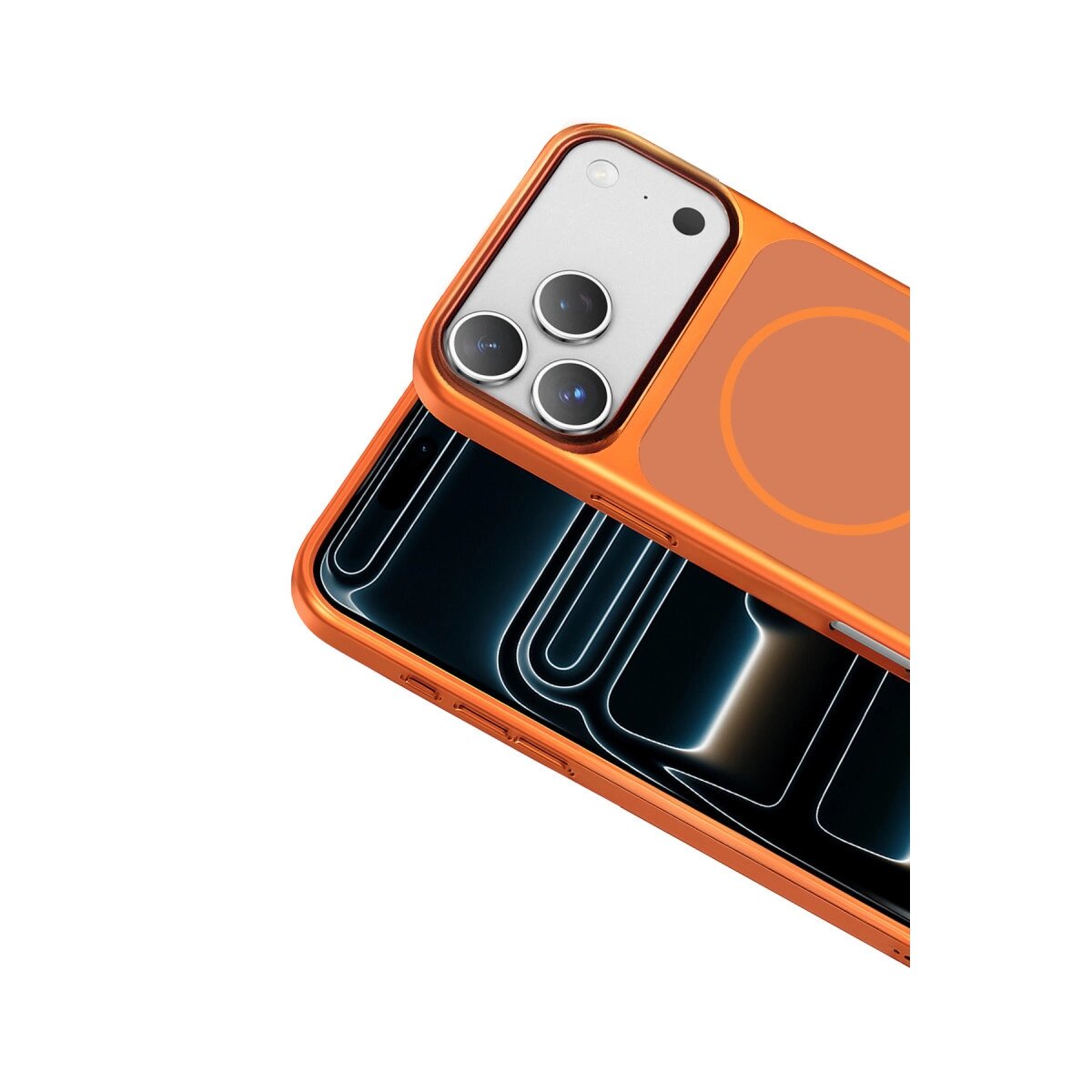 Joko Apple İphone 17 Pro Rush Magsafe Kapak - Turuncu Joko Apple İphone 17 Pro Rush Magsafe Kapak - Turuncu