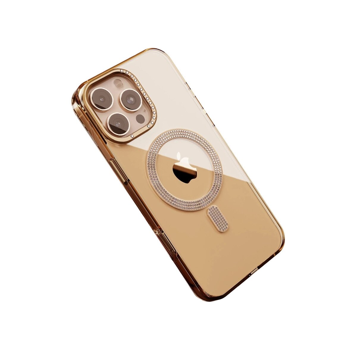 Joko Apple İphone 16 Pro Max Tash Diamond Magsafe Kapak - Gold Joko Apple İphone 16 Pro Max Tash Diamond Magsafe Kapak - Gold