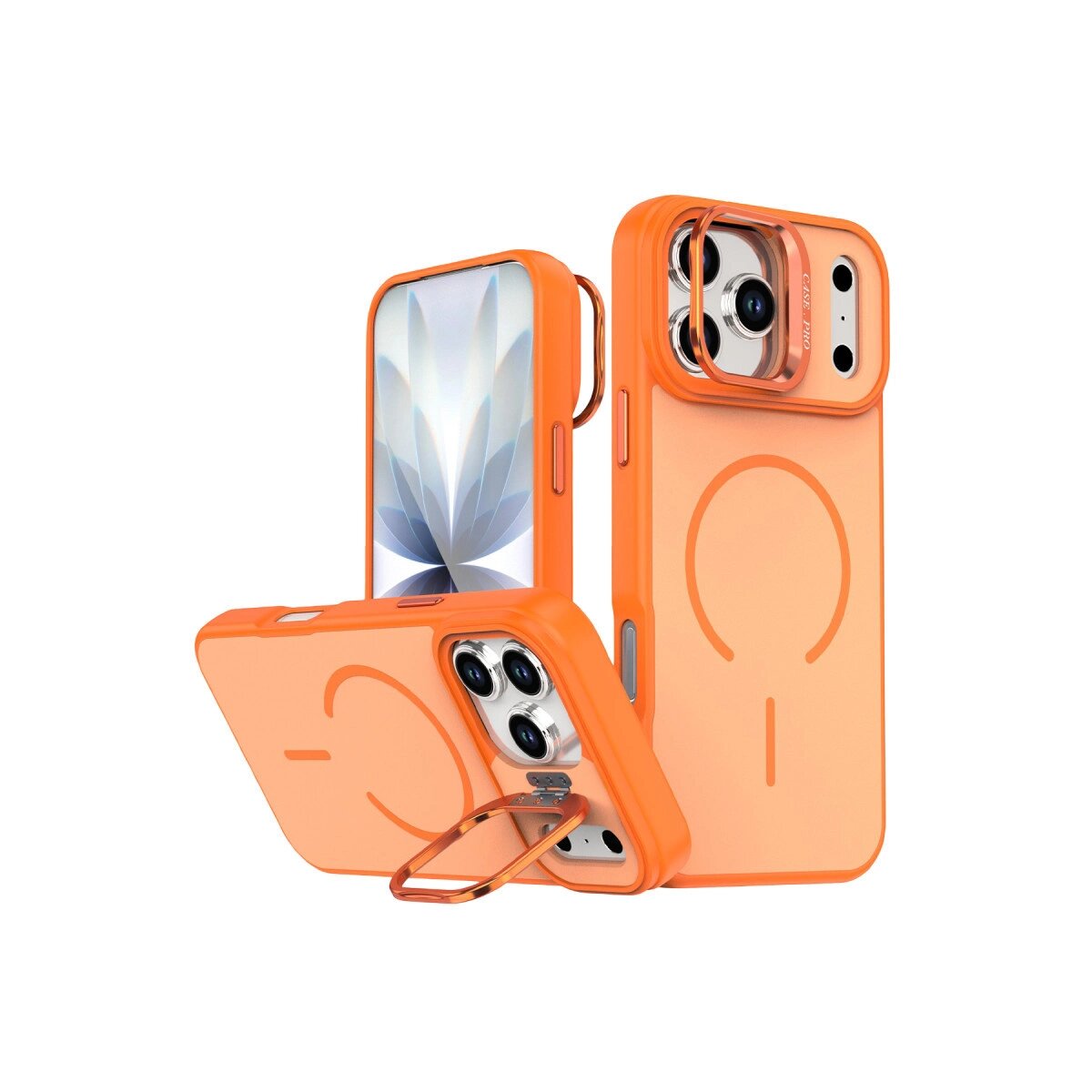 Joko Apple İphone 17 Pro Max Flexa Magsafe Kapak - Turuncu Joko Apple İphone 17 Pro Max Flexa Magsafe Kapak - Turuncu