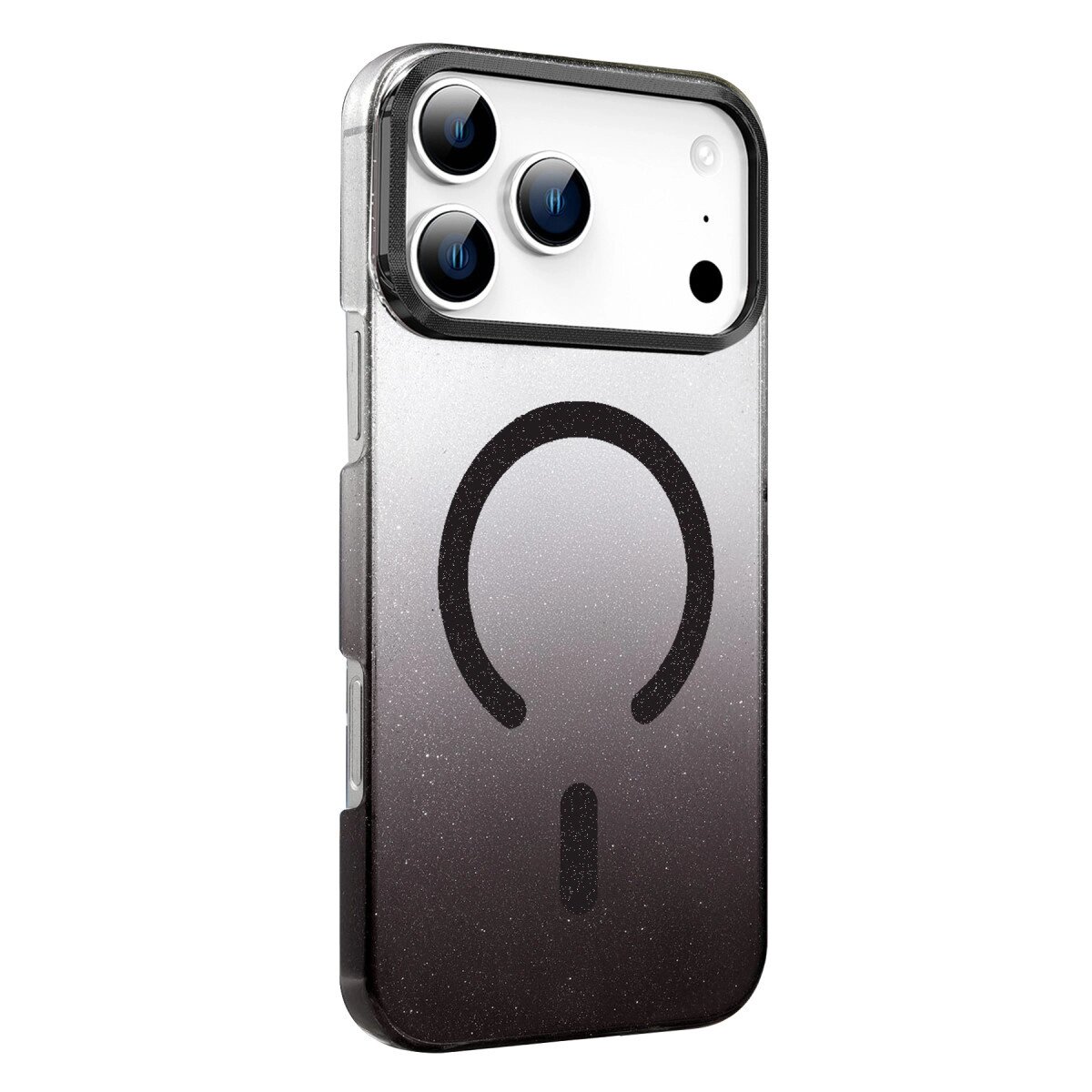 Apple İphone 17 Pro Glossy Magsafe Kapak - Siyah