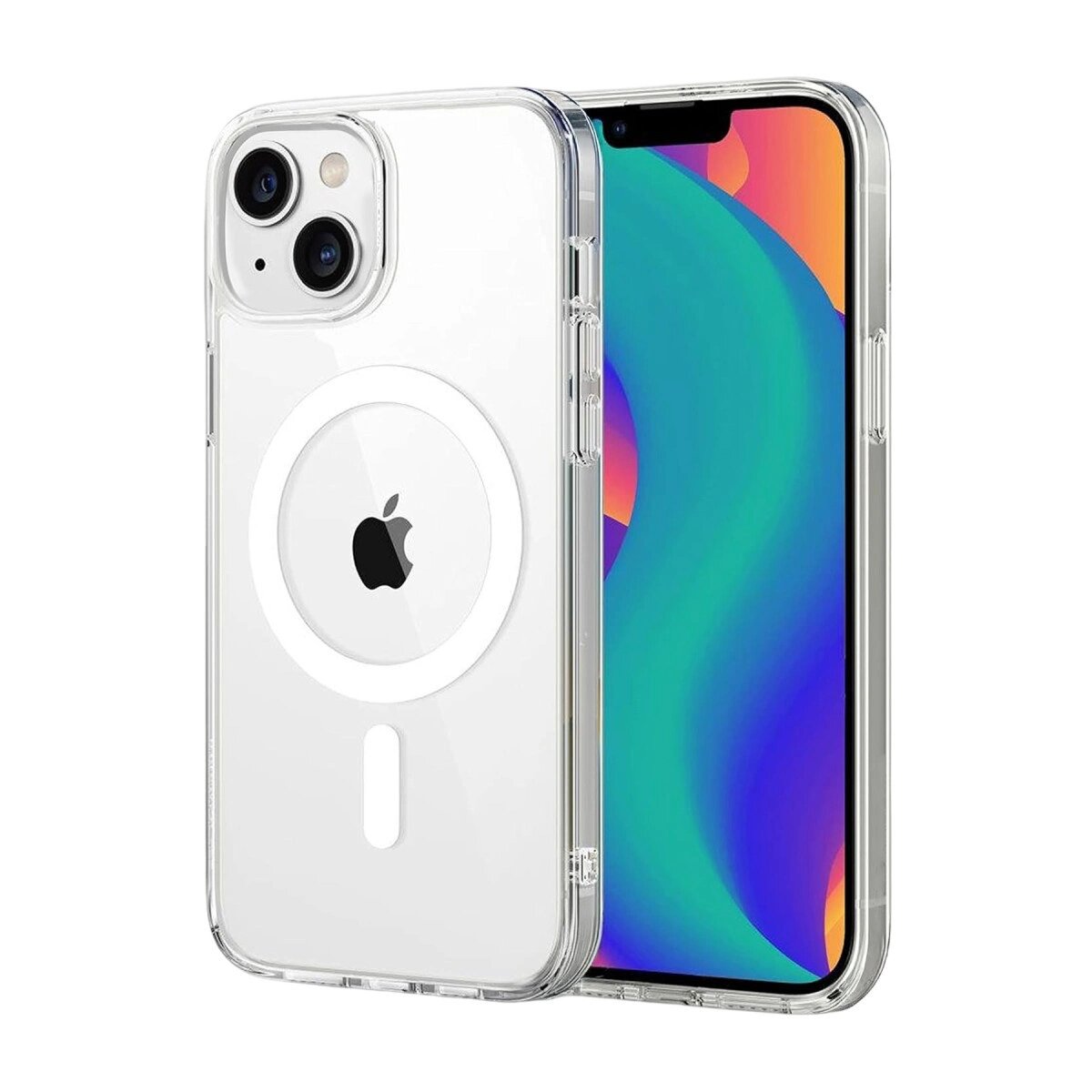 Apple İphone 14 Combo Sert Şeffaf Magsafe Kapak - Şeffaf Apple İphone 14 Combo Sert Şeffaf Magsafe Kapak - Şeffaf