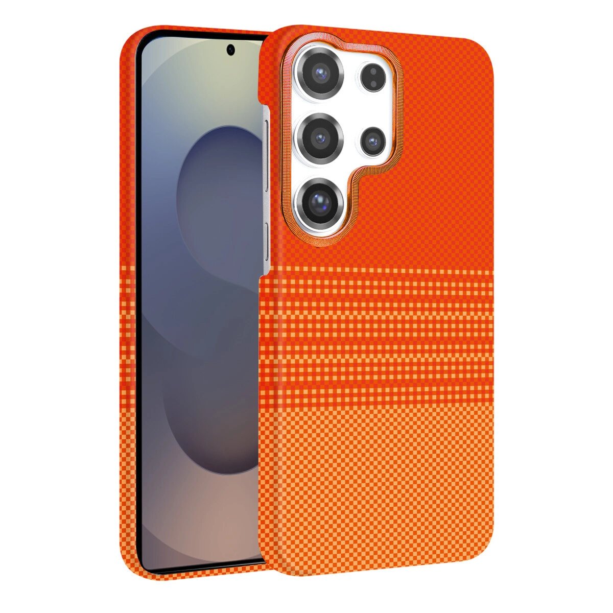 Samsung Galaxy S26 Ultra Vega Magsafe Kapak - Turuncu