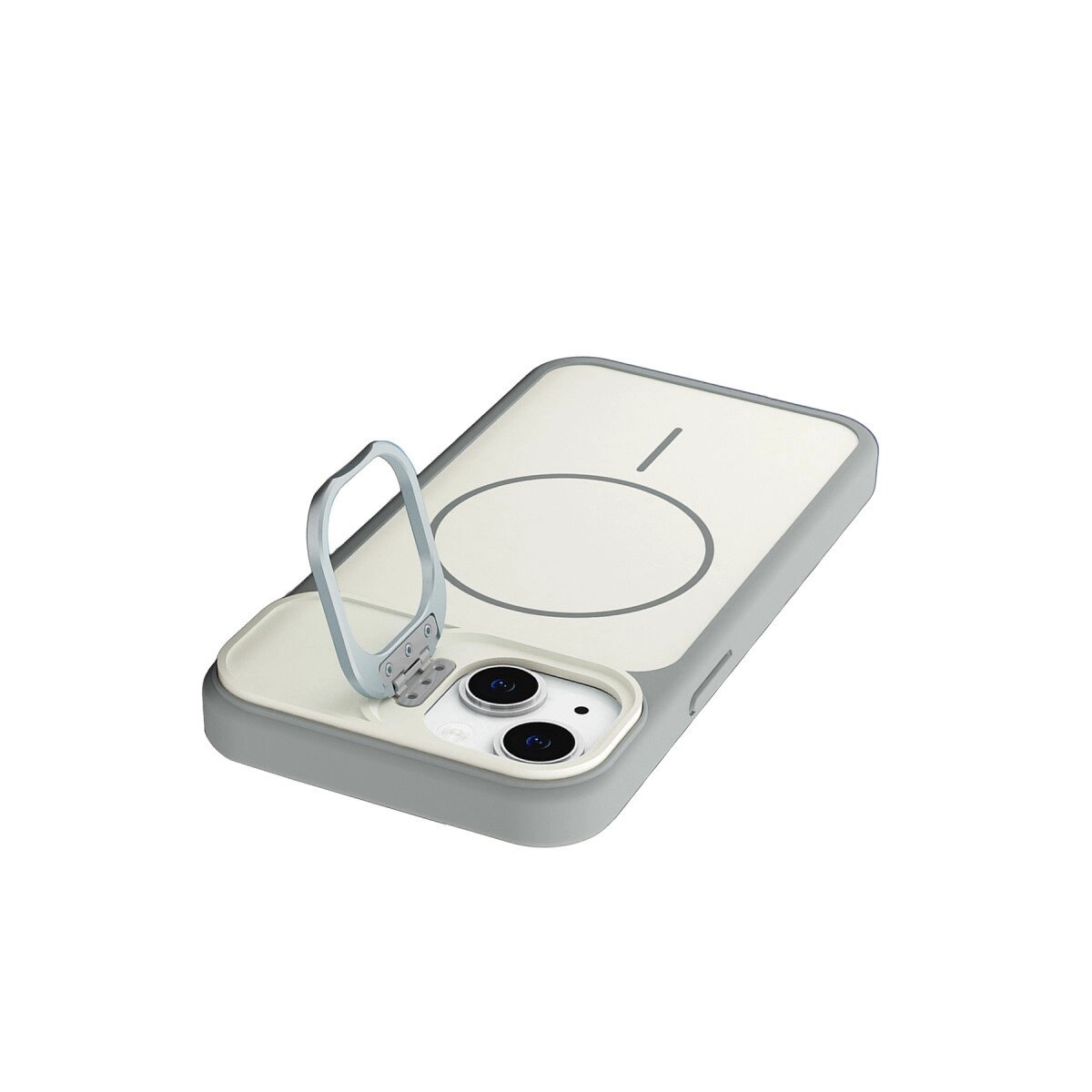 Joko Apple İphone 14 Pale Magsafe Standlı Kapak - Beyaz Joko Apple İphone 14 Pale Magsafe Standlı Kapak - Beyaz