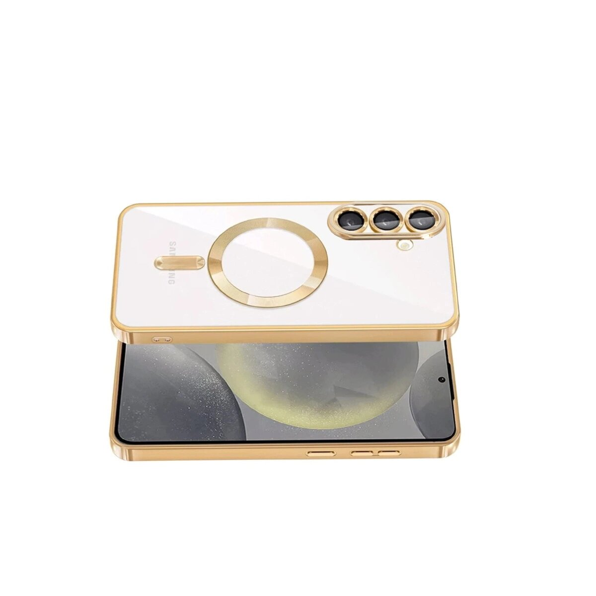 Samsung Galaxy S26 Kross Magneticsafe Kapak - Gold Samsung Galaxy S26 Kross Magneticsafe Kapak - Gold