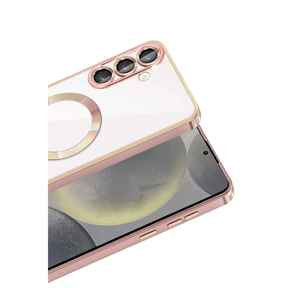 Samsung Galaxy S26 Kross Magneticsafe Kapak - Rose Samsung Galaxy S26 Kross Magneticsafe Kapak - Rose
