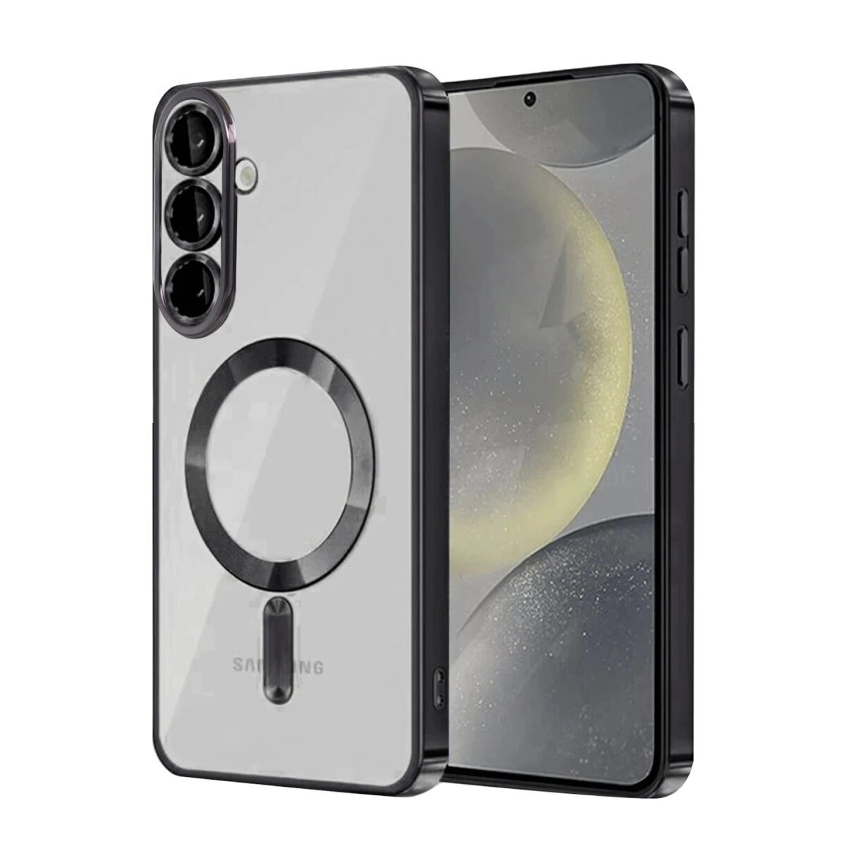 Samsung Galaxy S26 Kross Magneticsafe Kapak - Siyah Samsung Galaxy S26 Kross Magneticsafe Kapak - Siyah