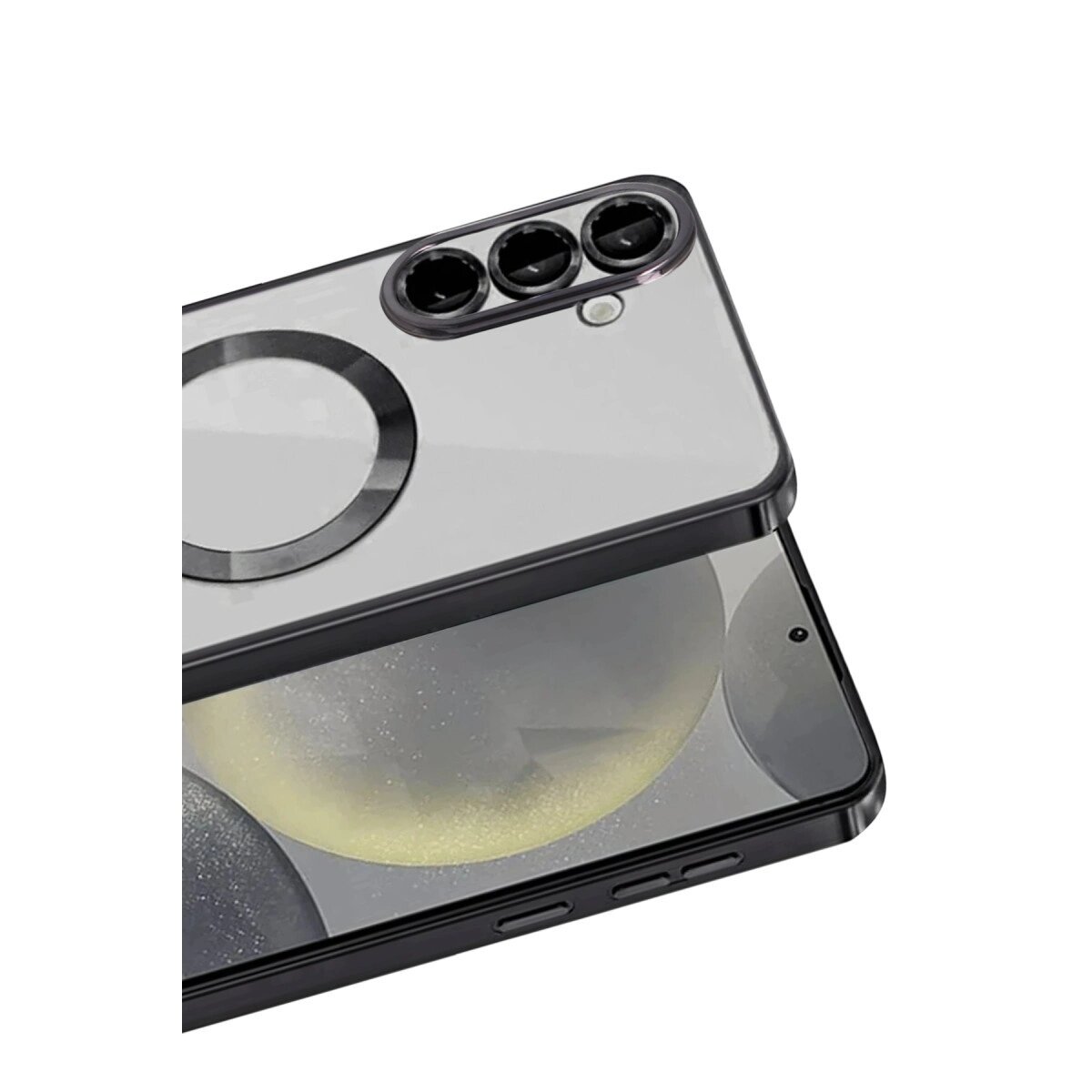 Samsung Galaxy S26 Kross Magneticsafe Kapak - Siyah Samsung Galaxy S26 Kross Magneticsafe Kapak - Siyah