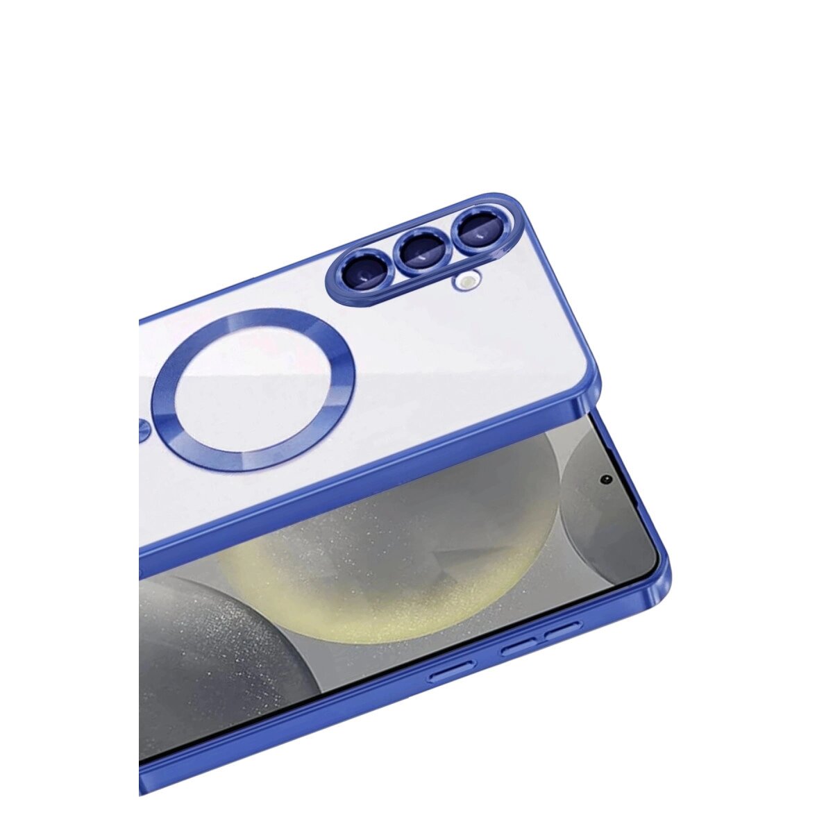 Samsung Galaxy S26 Plus Kross Magneticsafe Kapak - Lacivert Samsung Galaxy S26 Plus Kross Magneticsafe Kapak - Lacivert