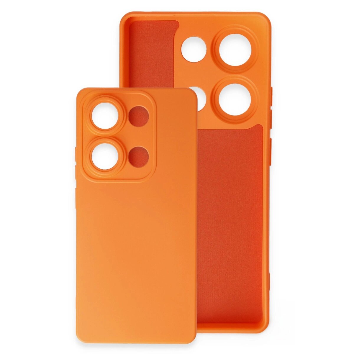 Xiaomi Redmi Note 13 4g Kılıf Nano İçi Kadife Silikon - Pudra Xiaomi Redmi Note 13 4g Kılıf Nano İçi Kadife Silikon - Pudra