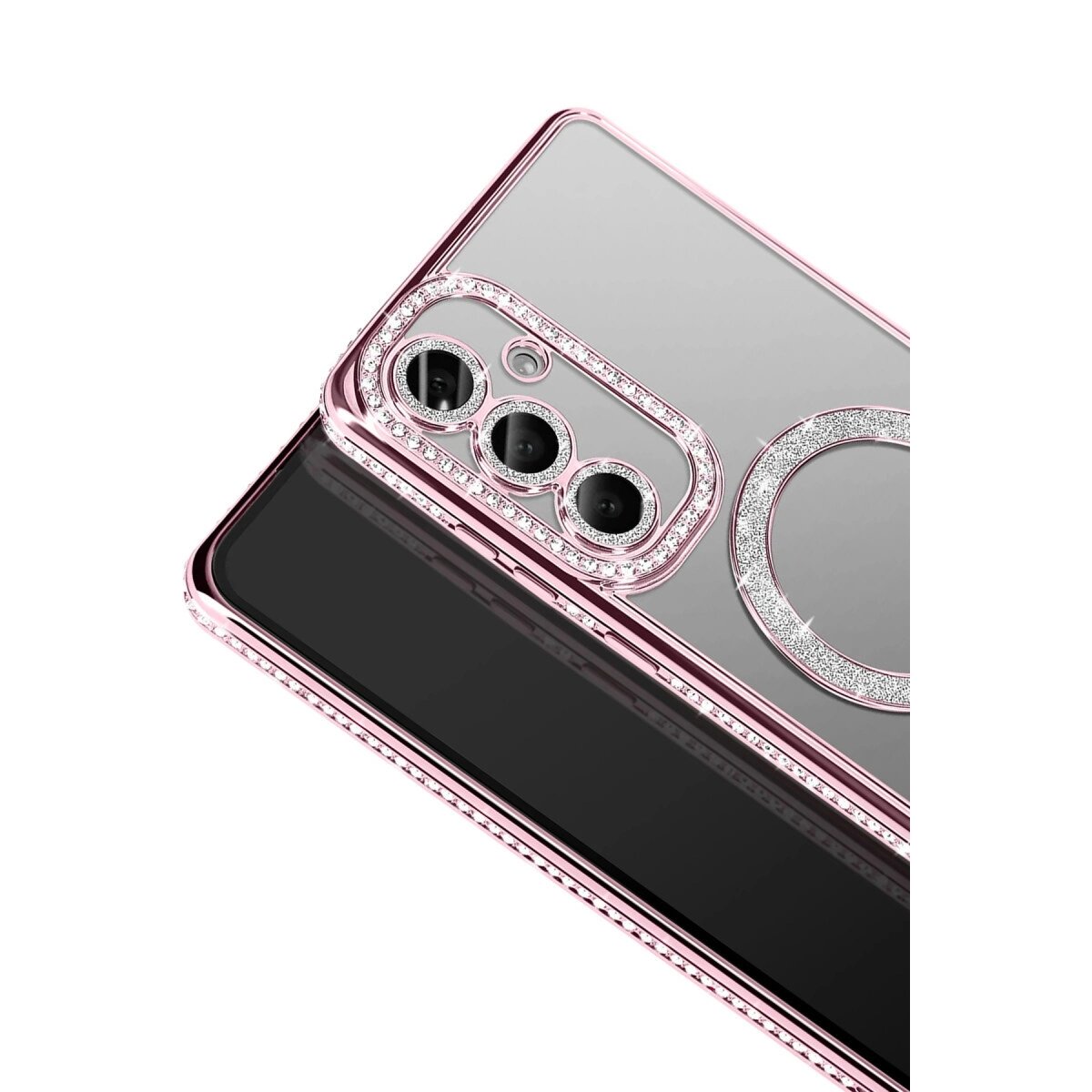 Joko Samsung Galaxy S26 Joke Simli Magneticsafe Kılıf - Pembe Joko Samsung Galaxy S26 Joke Simli Magneticsafe Kılıf - Pembe