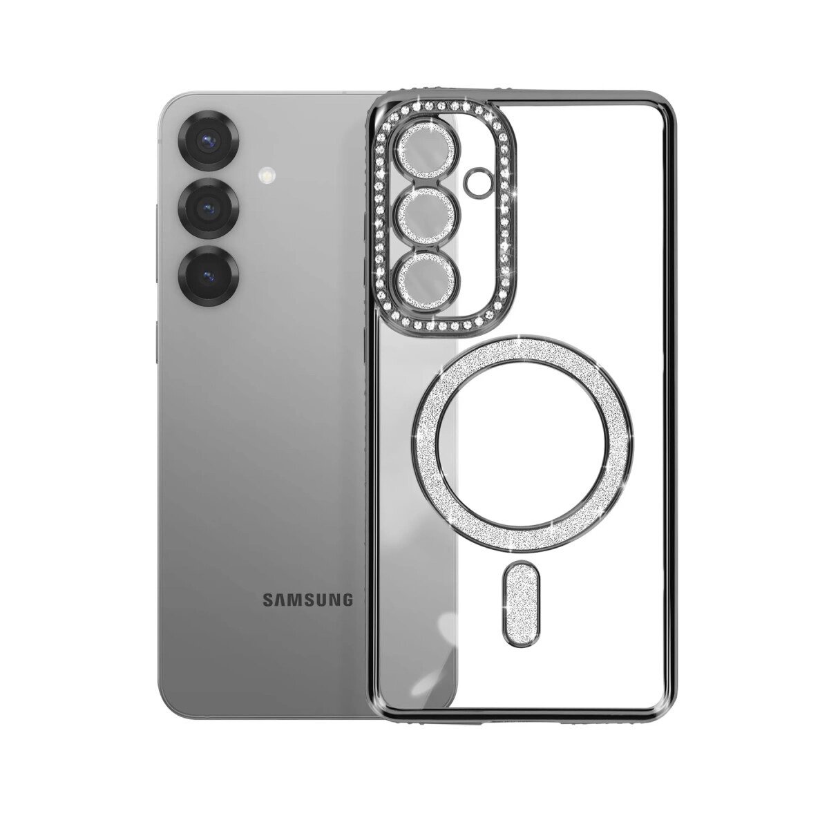 Joko Samsung Galaxy S26 Plus Joke Simli Magneticsafe Kılıf - Siyah