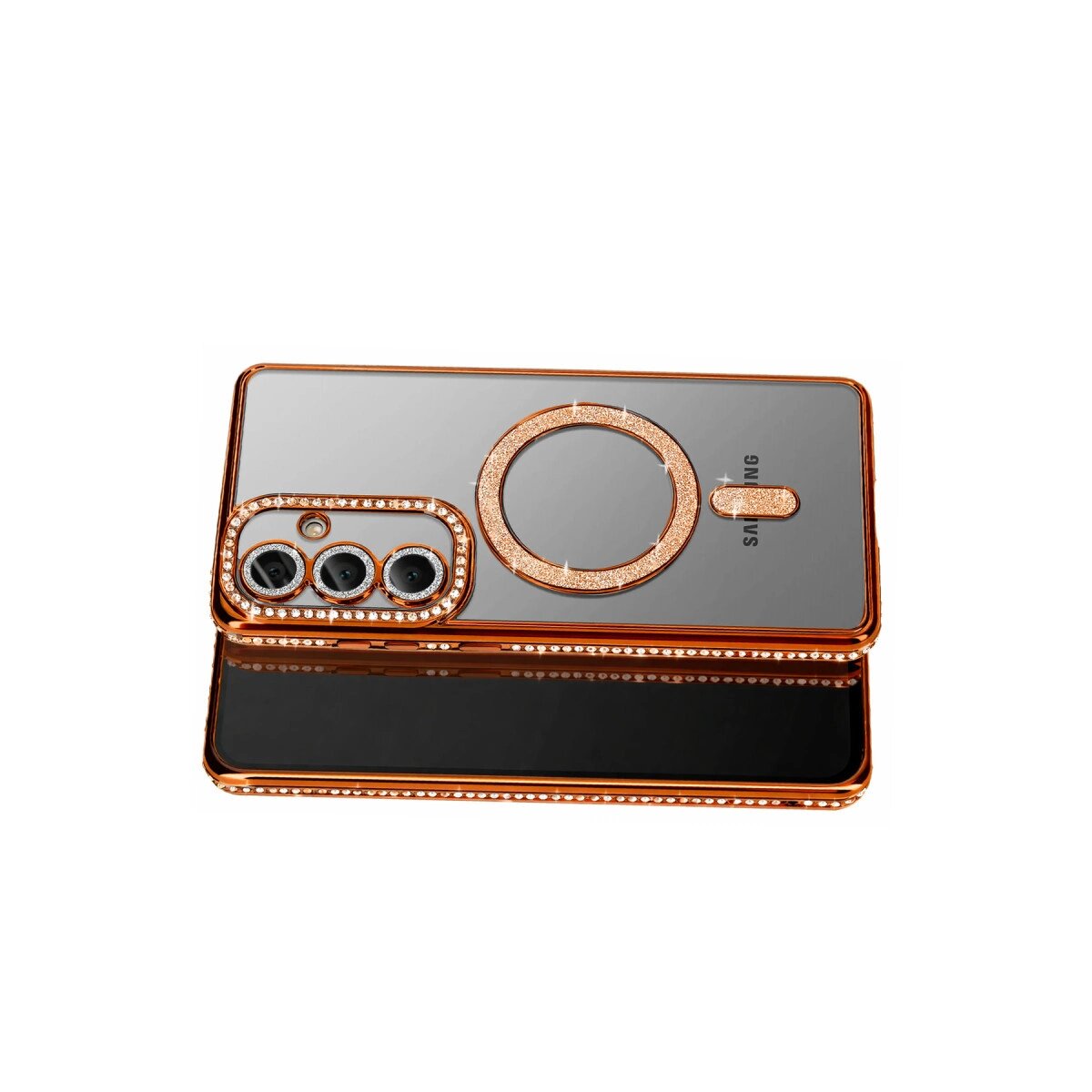 Joko Samsung Galaxy S26 Plus Joke Simli Magneticsafe Kılıf - Turuncu Joko Samsung Galaxy S26 Plus Joke Simli Magneticsafe Kılıf - Turuncu