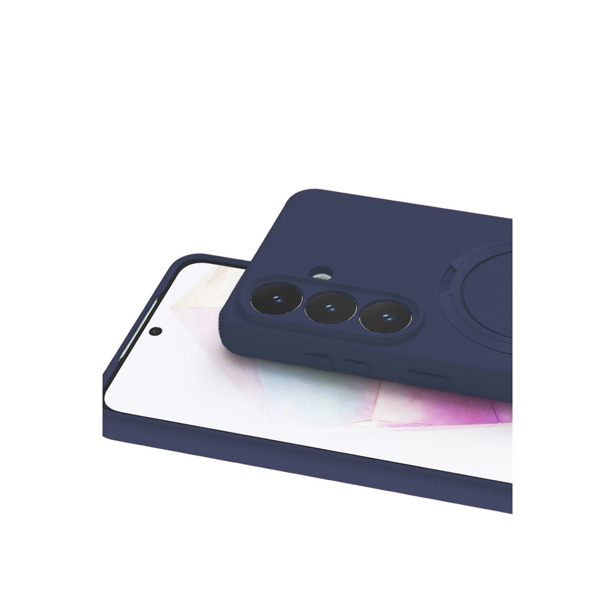 Samsung Galaxy S26 Plus Regal Magsafe Standlı Kapak - Lacivert Samsung Galaxy S26 Plus Regal Magsafe Standlı Kapak - Lacivert