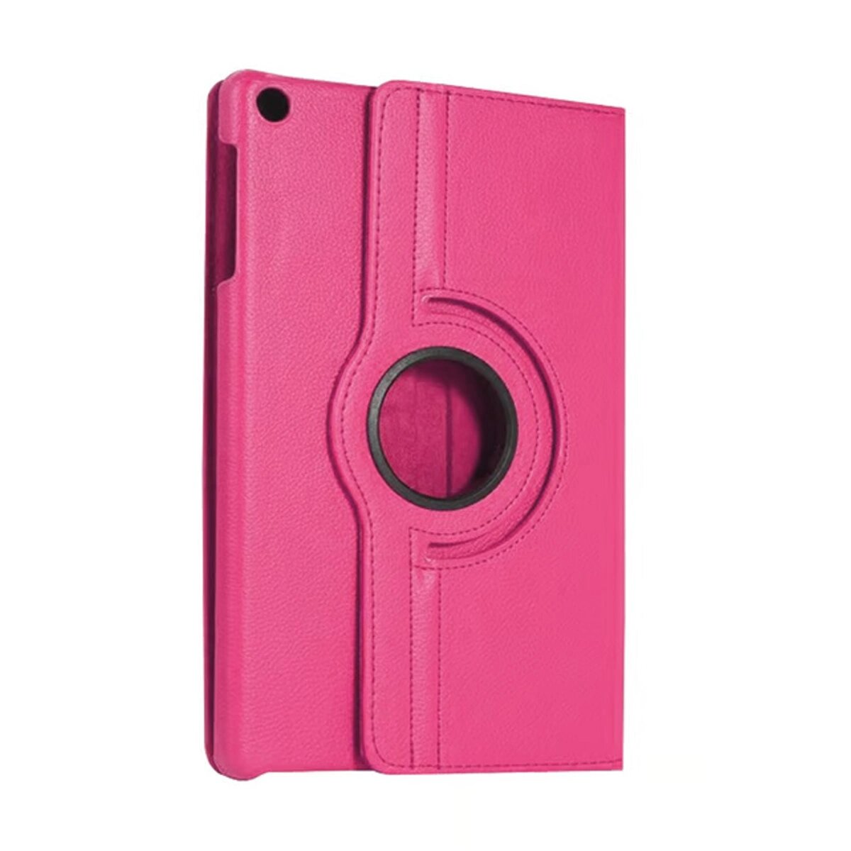 Samsung Galaxy Tab A11 360 Tablet Deri Kılıf - Pembe