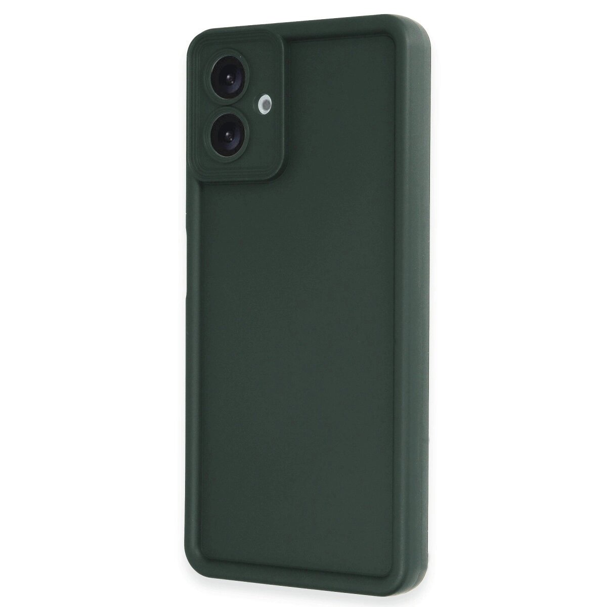 Samsung Galaxy A06 Kılıf Viera Silikon - Koyu Yeşil Samsung Galaxy A06 Kılıf Viera Silikon - Koyu Yeşil