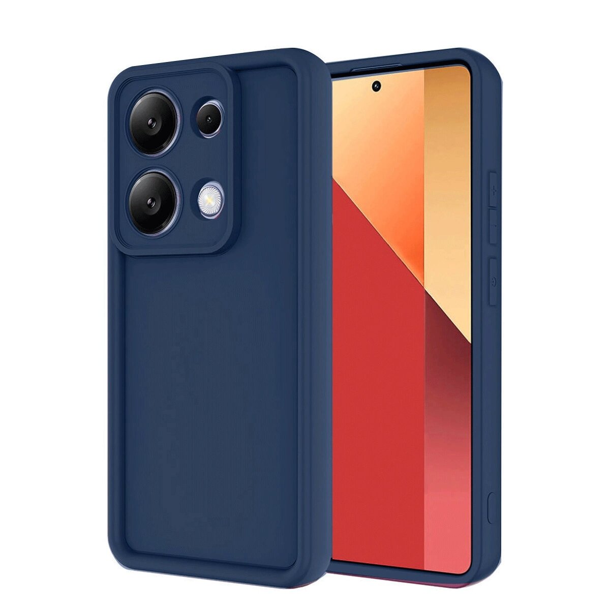 Xiaomi Redmi Note 13 Pro 4g Kılıf Viera Silikon - Lacivert Xiaomi Redmi Note 13 Pro 4g Kılıf Viera Silikon - Lacivert