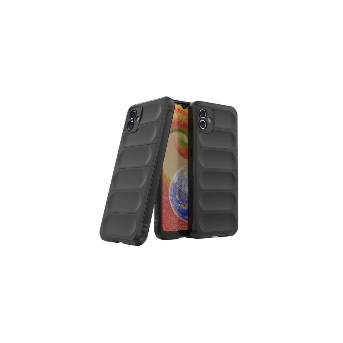 Samsung Galaxy A06 Kılıf Optimum Silikon - Siyah Samsung Galaxy A06 Kılıf Optimum Silikon - Siyah