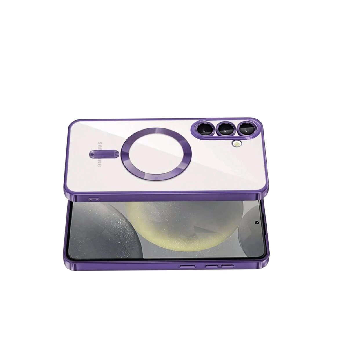 Samsung Galaxy A37 5g Kross Magneticsafe Kapak - Mor Samsung Galaxy A37 5g Kross Magneticsafe Kapak - Mor