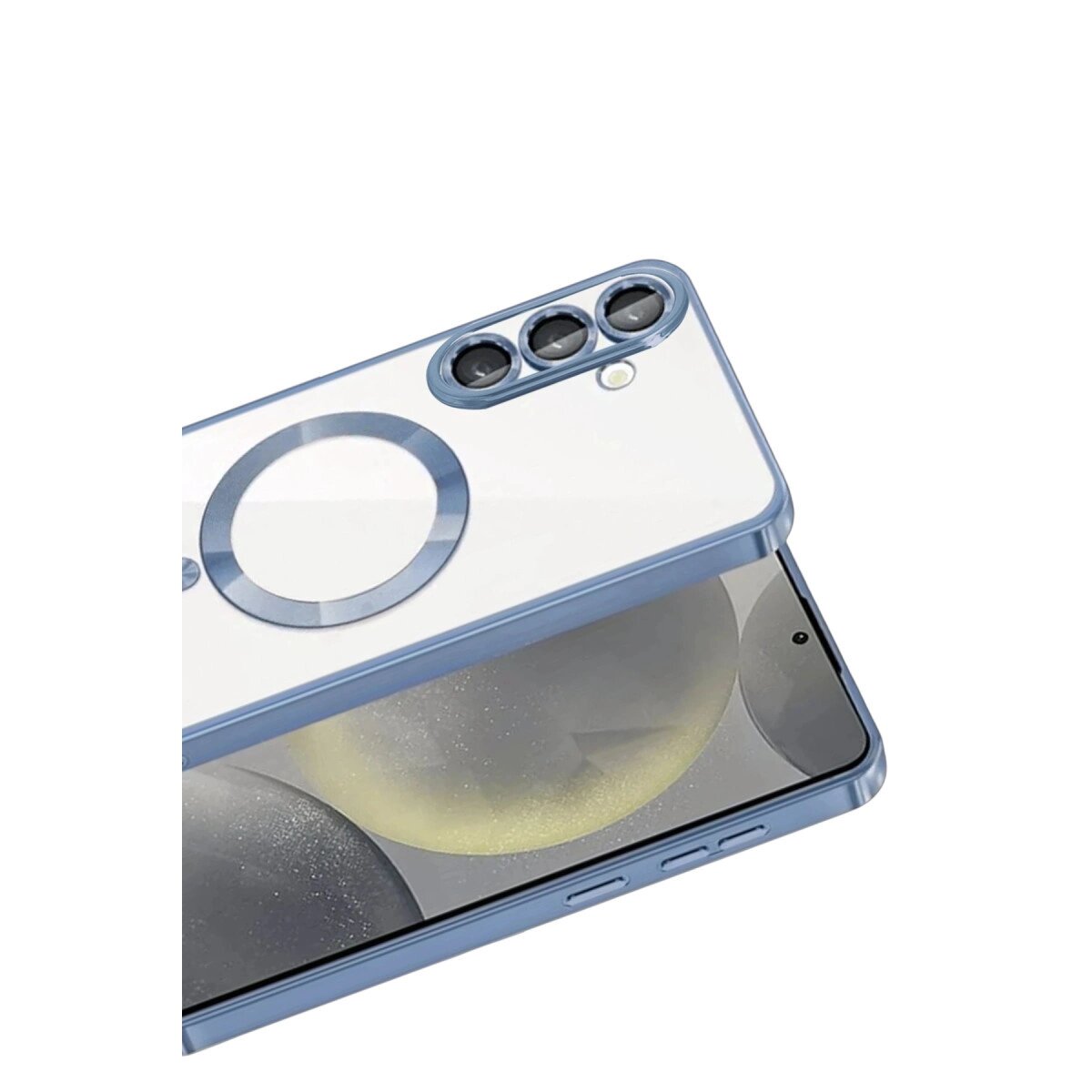 Samsung Galaxy A37 5g Kross Magneticsafe Kapak - Sierra Blue Samsung Galaxy A37 5g Kross Magneticsafe Kapak - Sierra Blue