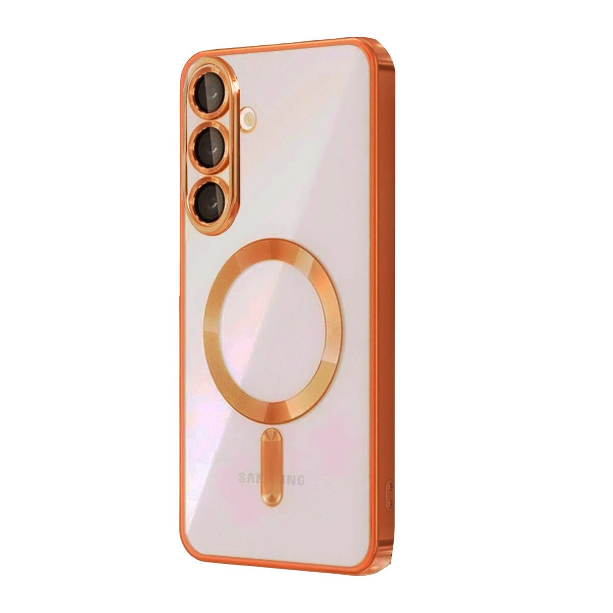 Samsung Galaxy A37 5g Kross Magneticsafe Kapak - Turuncu Samsung Galaxy A37 5g Kross Magneticsafe Kapak - Turuncu