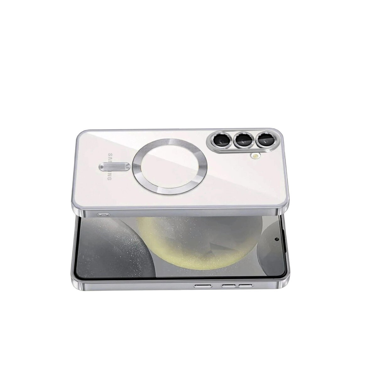 Samsung Galaxy A57 5g Kross Magneticsafe Kapak - Titan Gri Samsung Galaxy A57 5g Kross Magneticsafe Kapak - Titan Gri
