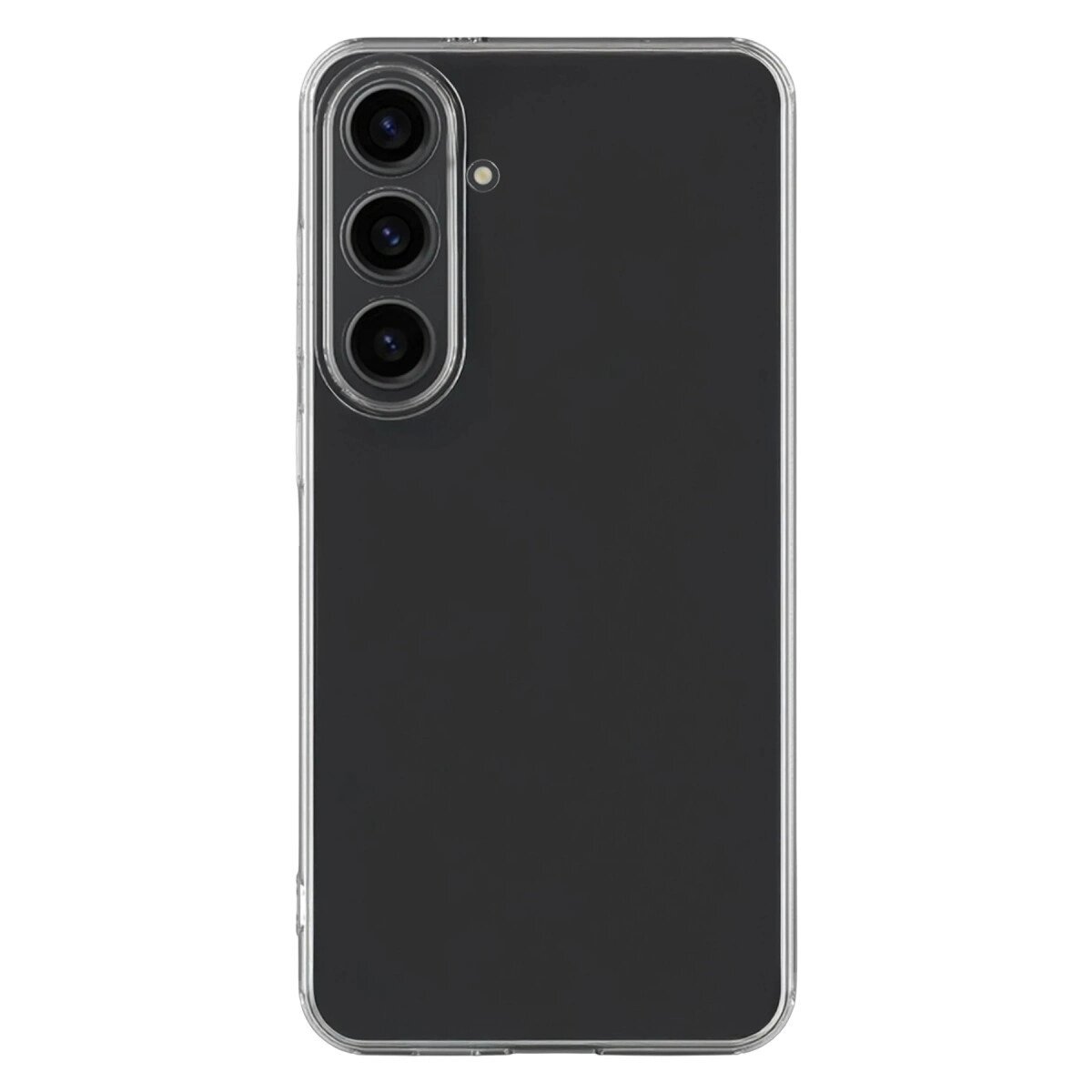 Samsung Galaxy S26 Lüx Şeffaf Silikon - Şeffaf