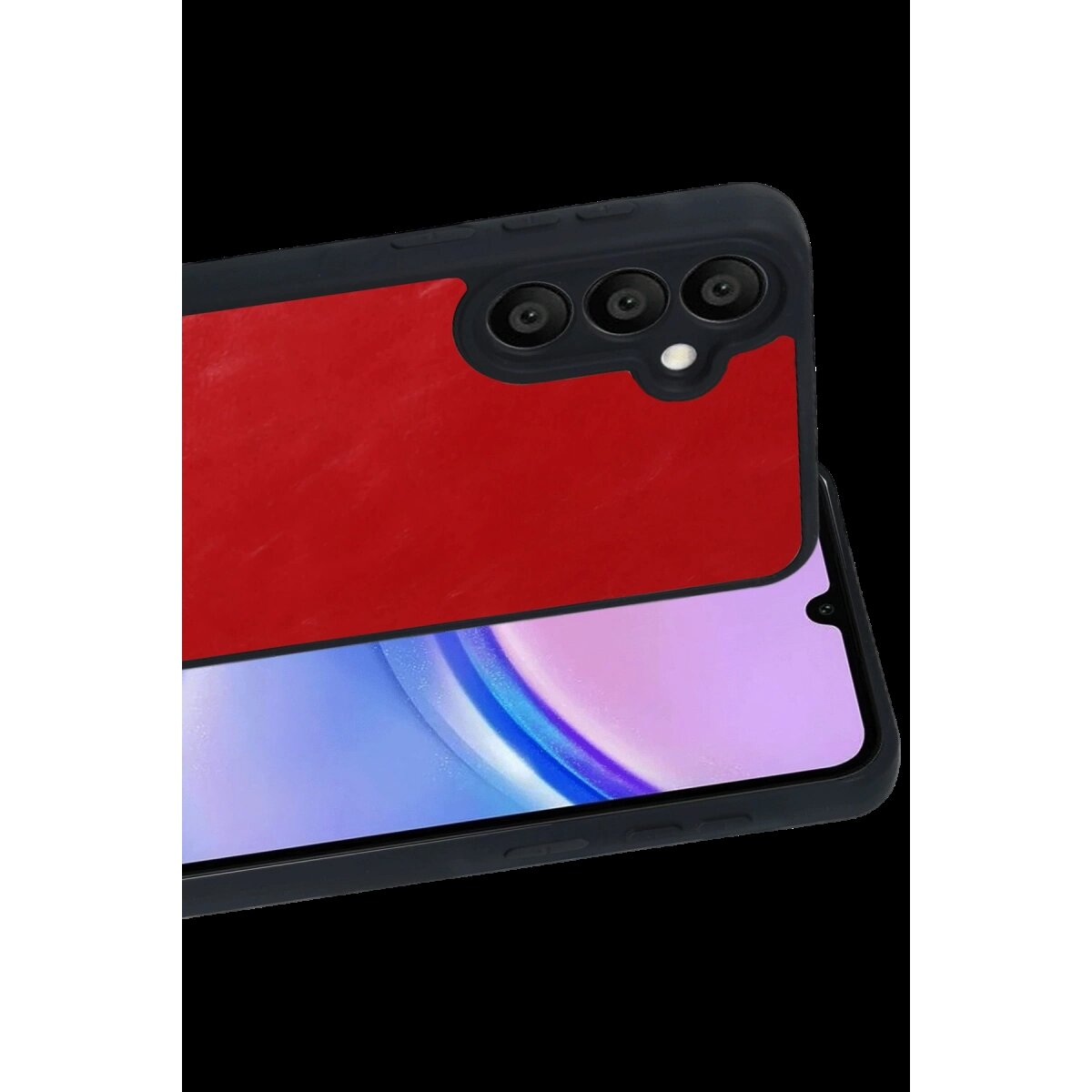 Samsung Galaxy A57 5g Aras Deri Kapak - Kırmızı