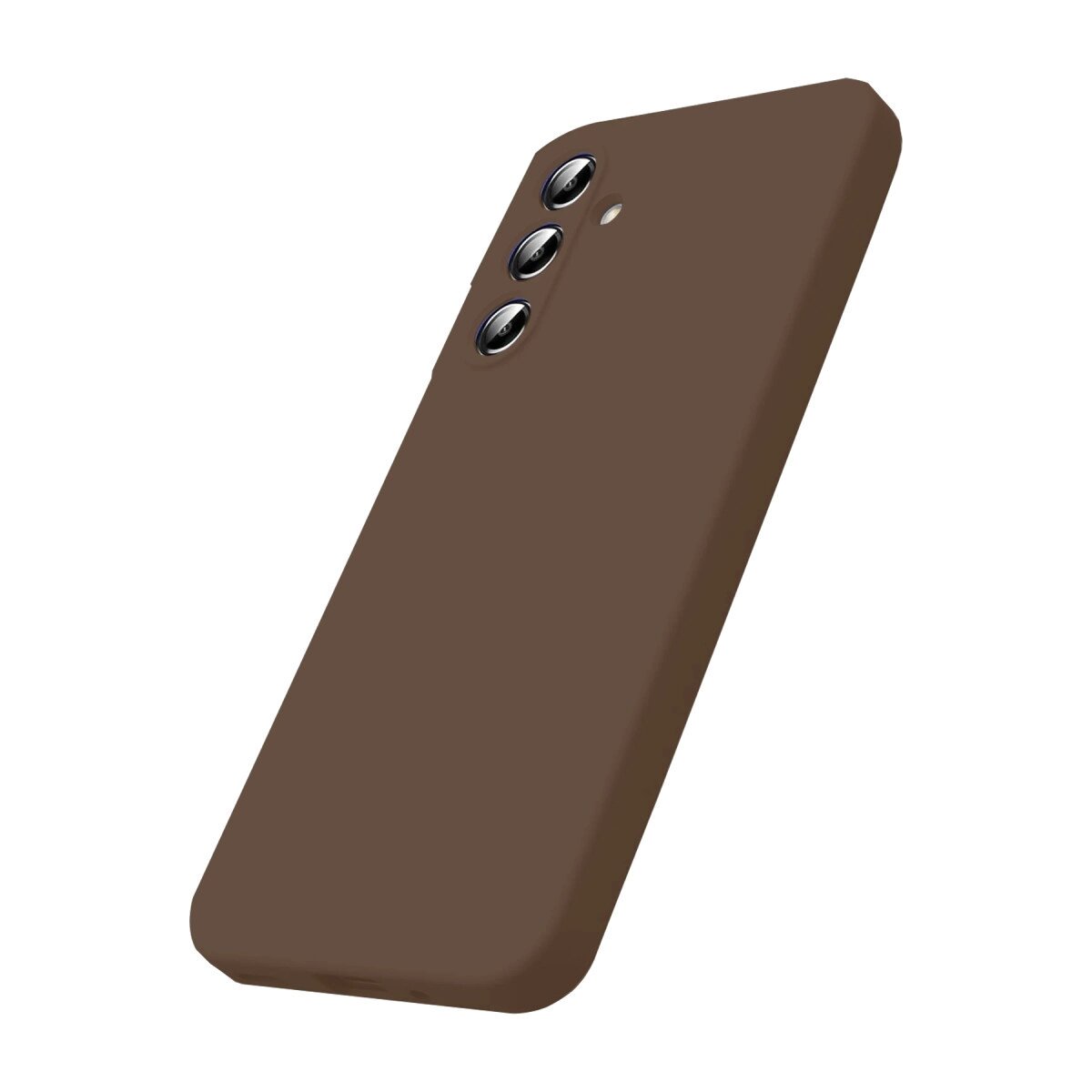 Samsung Galaxy A37 5g First Silikon - Kahverengi Samsung Galaxy A37 5g First Silikon - Kahverengi