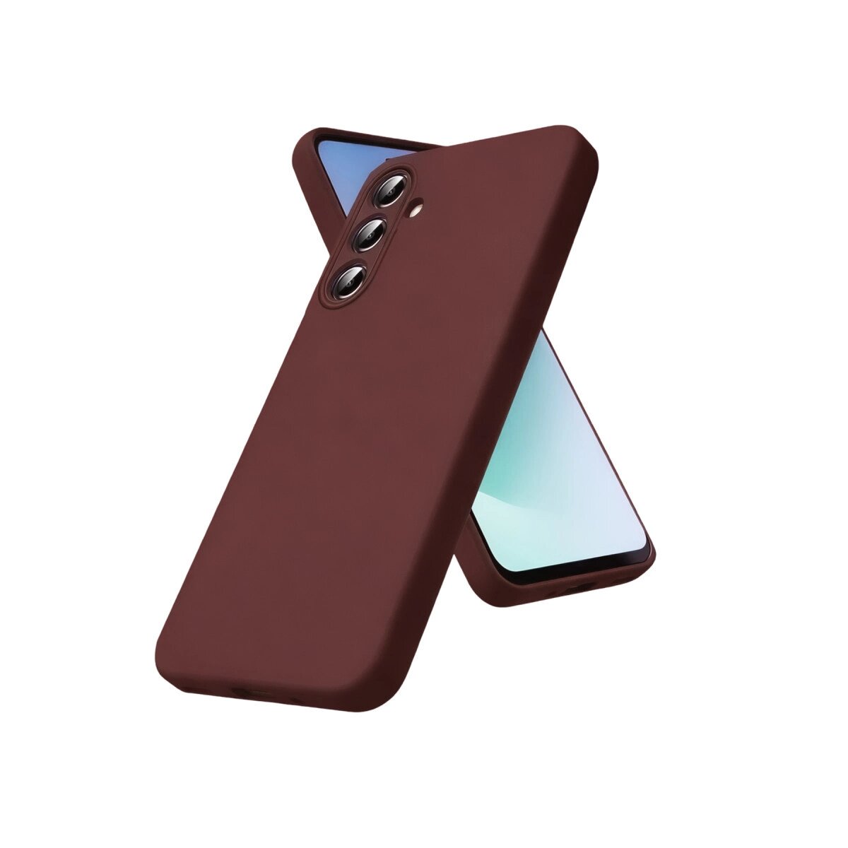 Samsung Galaxy A57 5g First Silikon - Bordo Samsung Galaxy A57 5g First Silikon - Bordo