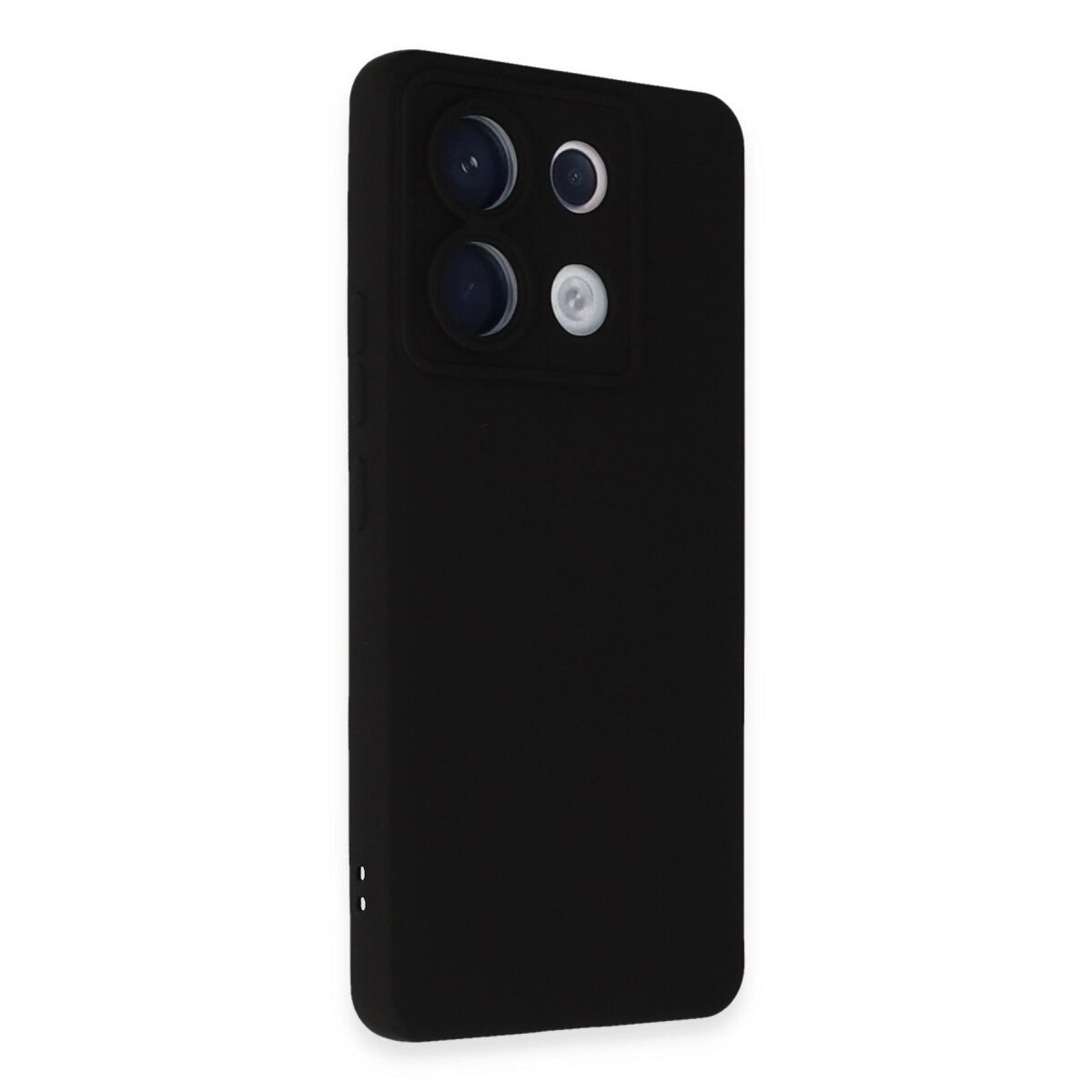 Xiaomi Redmi Note 13 Pro 5g Kılıf Nano İçi Kadife Silikon - Siyah Xiaomi Redmi Note 13 Pro 5g Kılıf Nano İçi Kadife Silikon - Siyah