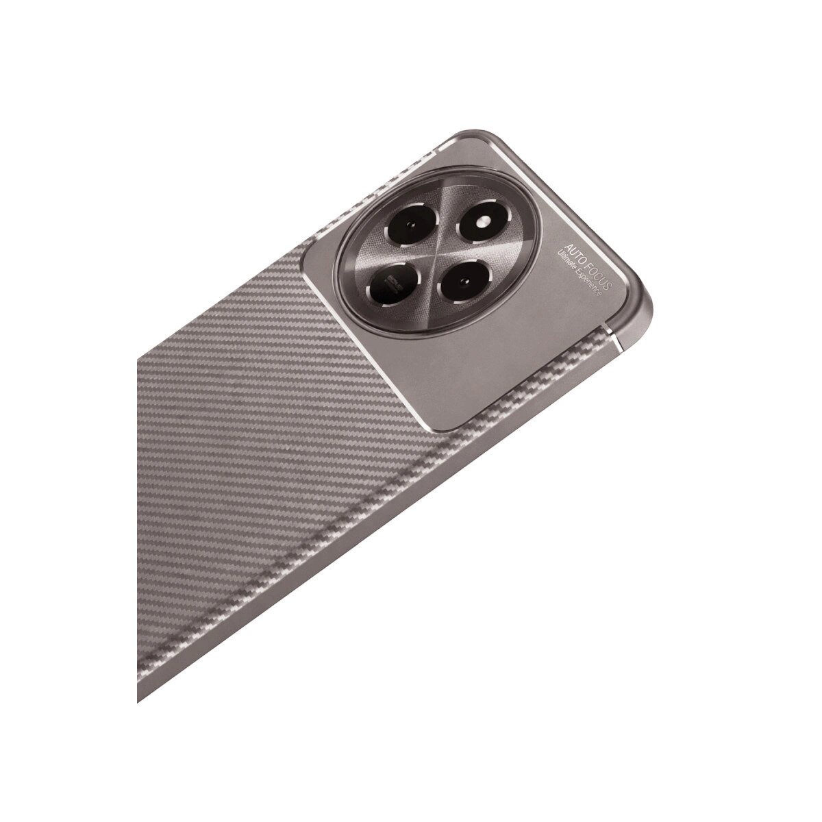 Tecno Spark 30 Pro Kılıf Auto Focus Karbon Kapak - Gri Tecno Spark 30 Pro Kılıf Auto Focus Karbon Kapak - Gri