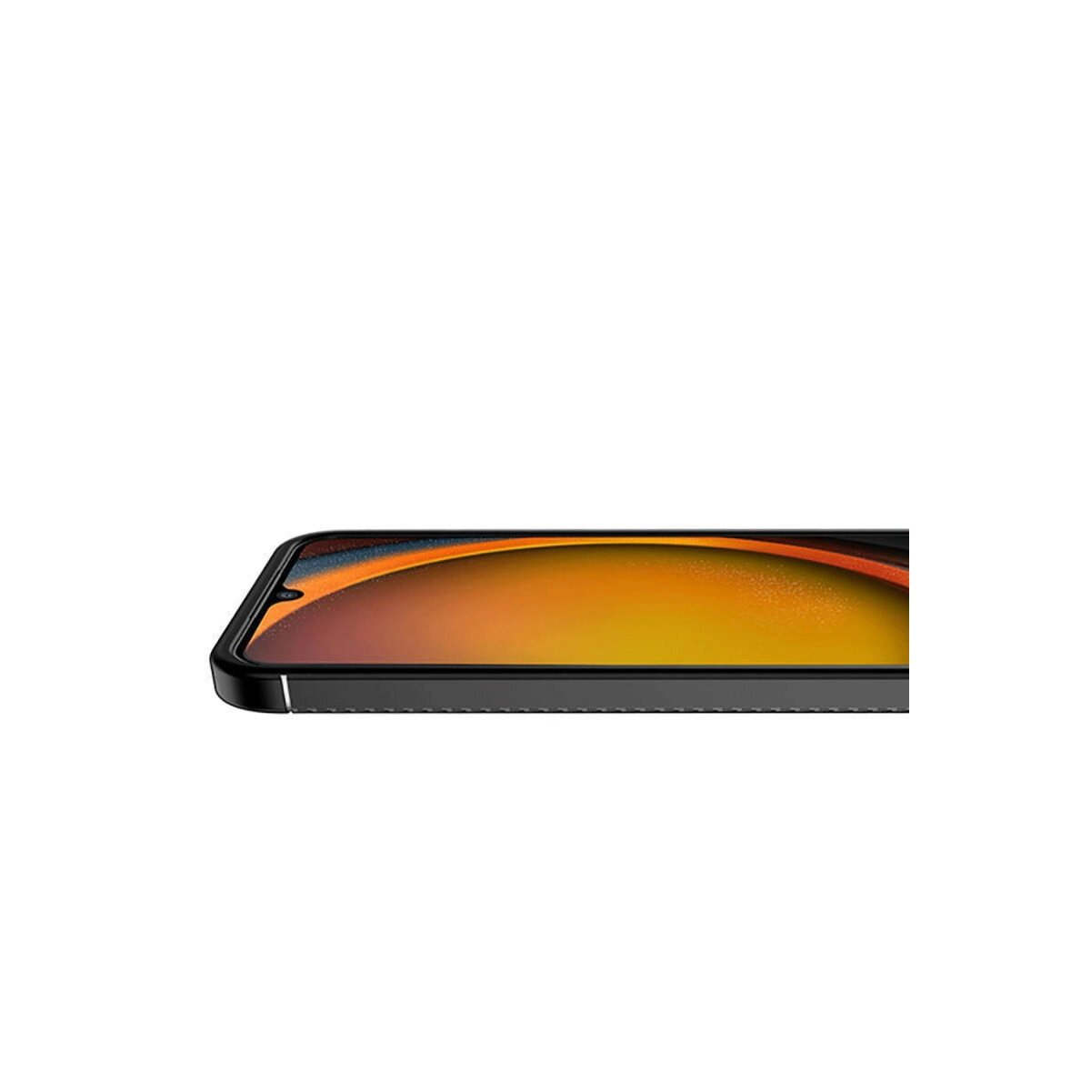 Samsung Galaxy Xcover 7 Kılıf Auto Focus Karbon Kapak - Siyah