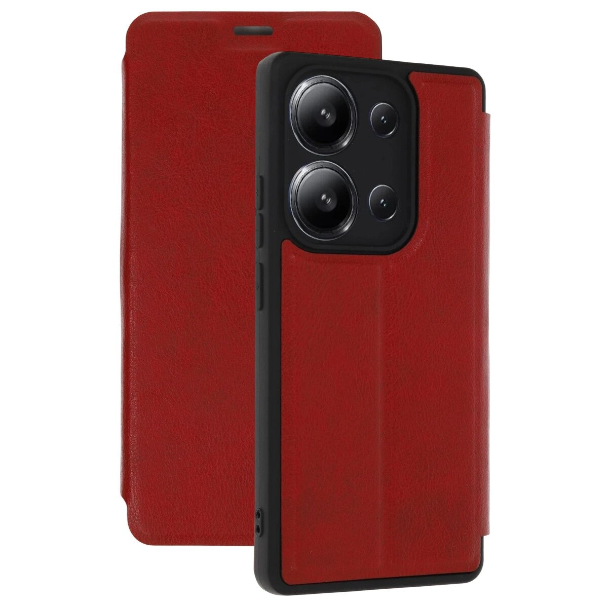 15c 4g Flip Cover - Kırmızı