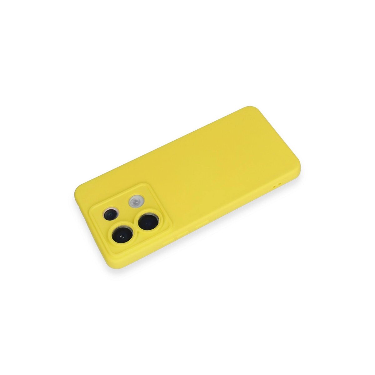 Xiaomi Redmi Note 13 Pro 5g Kılıf Nano İçi Kadife Silikon - Sarı Xiaomi Redmi Note 13 Pro 5g Kılıf Nano İçi Kadife Silikon - Sarı