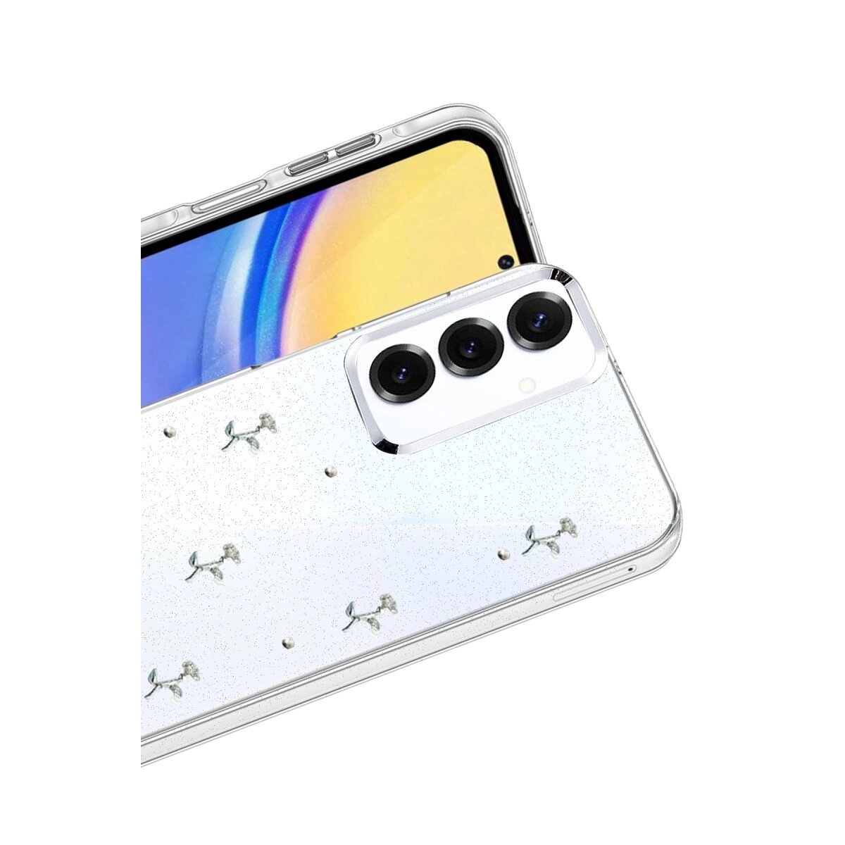 Samsung Galaxy A37 5g Fiyonk Desenli Kapak - Desen 4