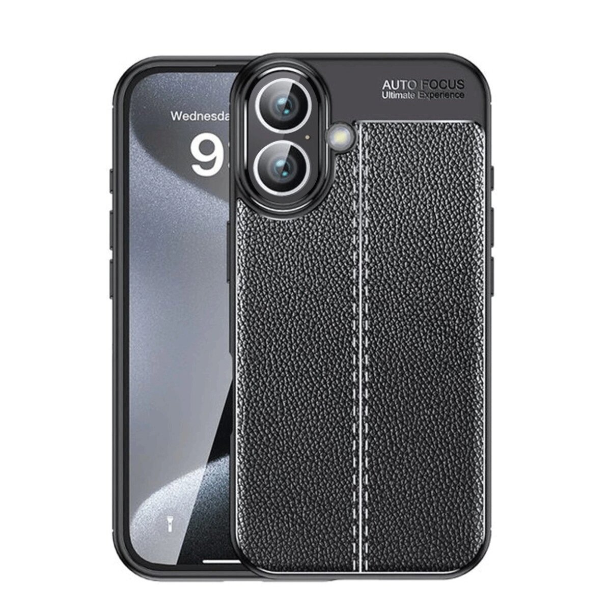 Apple İphone 16 Plus Kılıf Auto Focus Kapak - Siyah Apple İphone 16 Plus Kılıf Auto Focus Kapak - Siyah