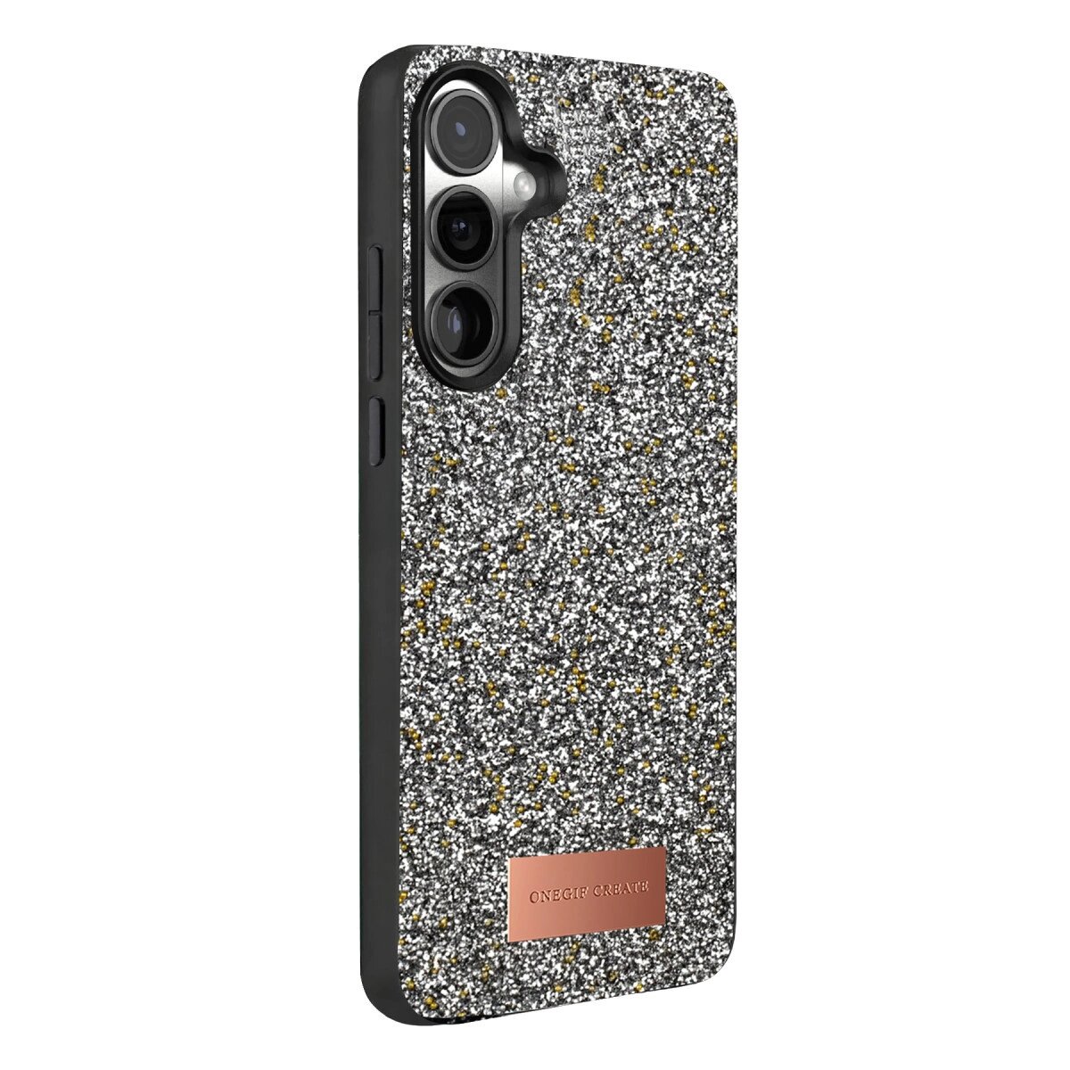 Onegif Samsung Galaxy A37 5g Bright Simli Kapak - Gold Onegif Samsung Galaxy A37 5g Bright Simli Kapak - Gold