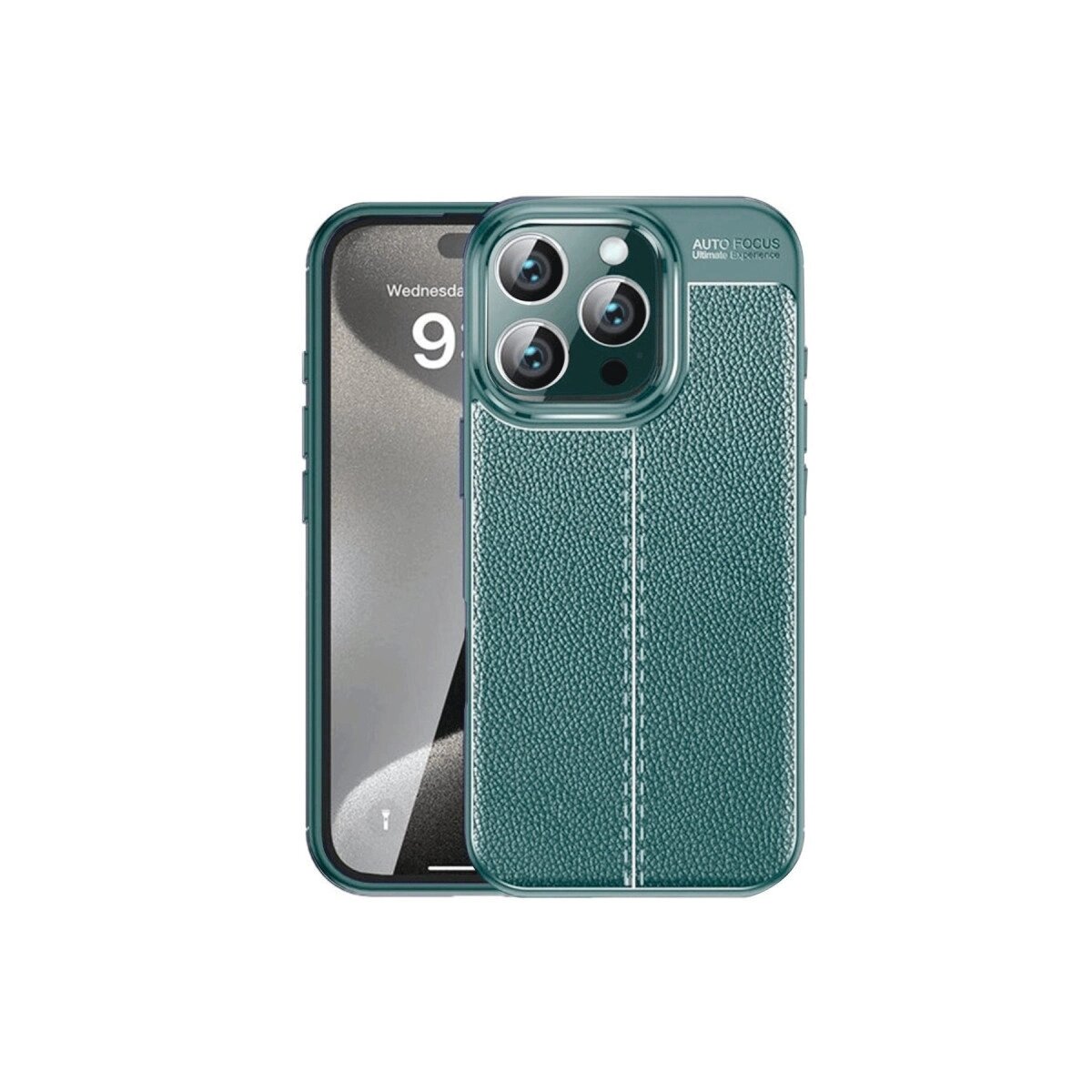 Apple İphone 16 Pro Max Kılıf Auto Focus Kapak - Koyu Yeşil Apple İphone 16 Pro Max Kılıf Auto Focus Kapak - Koyu Yeşil