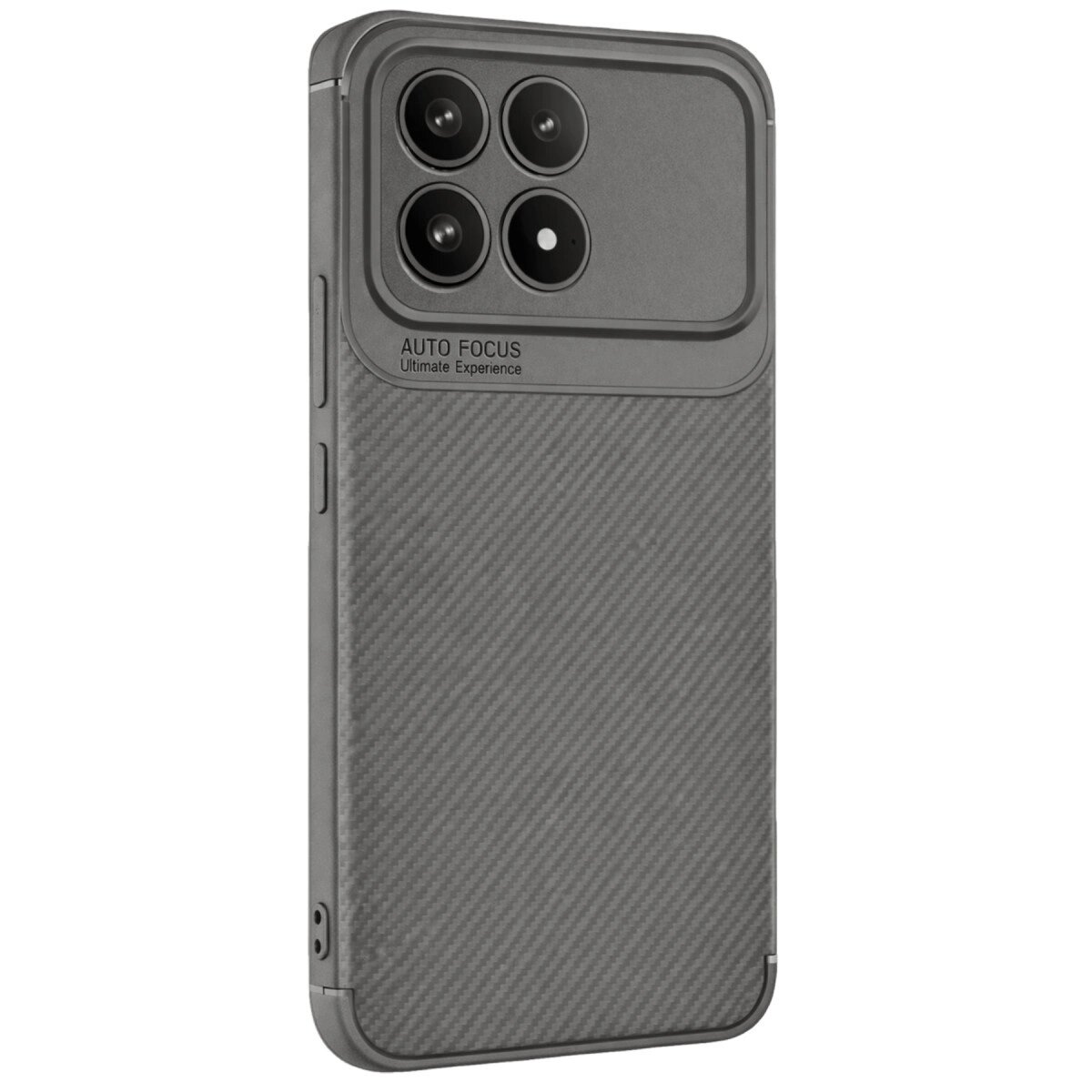 Xiaomi Poco F8 Pro Auto Focus Karbon Kapak - Gri Xiaomi Poco F8 Pro Auto Focus Karbon Kapak - Gri