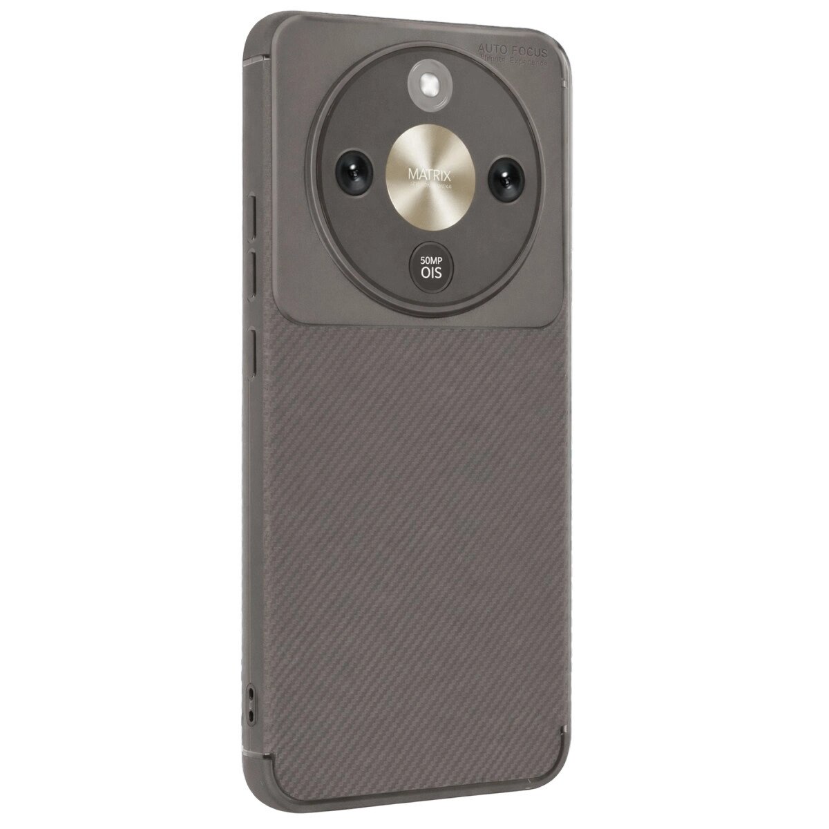 Huawei Honor Magic 8 Lite Auto Focus Karbon Kapak - Gri Huawei Honor Magic 8 Lite Auto Focus Karbon Kapak - Gri