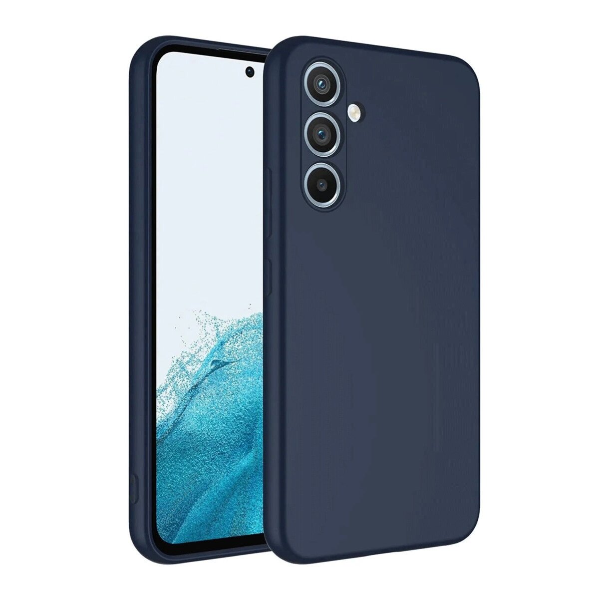 Samsung Galaxy A16 5g Kılıf First Silikon - Lacivert Samsung Galaxy A16 5g Kılıf First Silikon - Lacivert