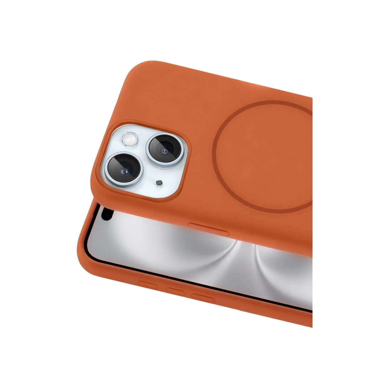 Joko Apple İphone 15 Kılıf Jully Magsafe Kapak - Turuncu Joko Apple İphone 15 Kılıf Jully Magsafe Kapak - Turuncu