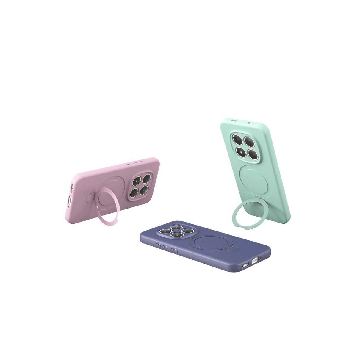 Xiaomi Redmi Note 15 Pro 5g Regal Magsafe Standlı Kapak - Su Yeşili Xiaomi Redmi Note 15 Pro 5g Regal Magsafe Standlı Kapak - Su Yeşili